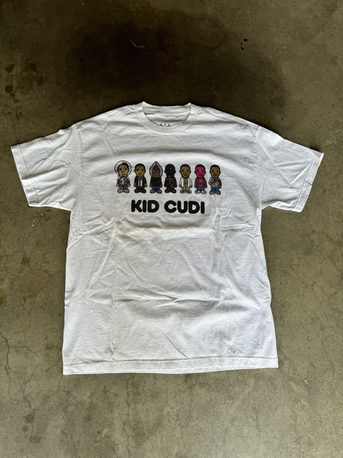 BAPE x Kid Cudi Baby Milo Friends Tee White