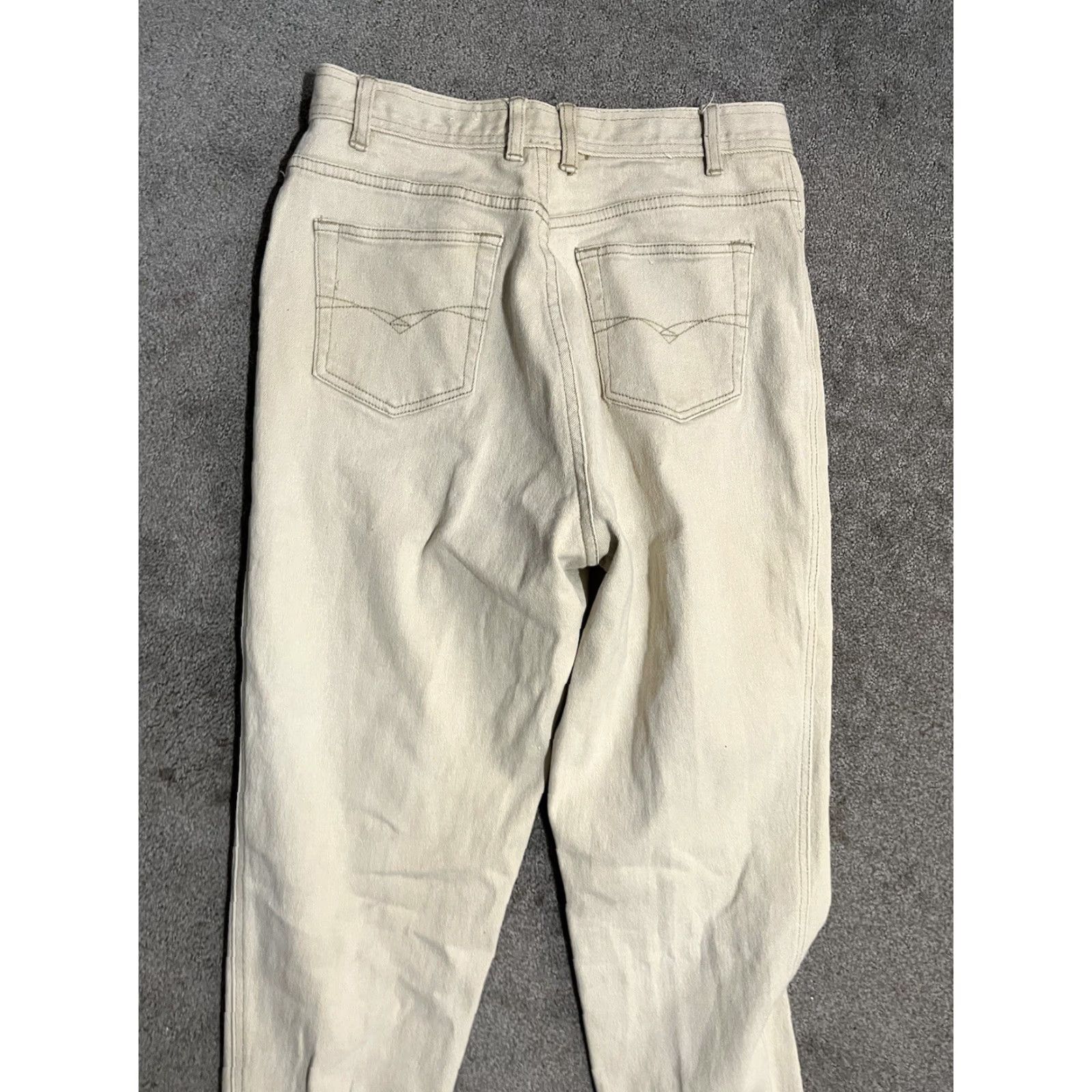 Gloria Vanderbilt Gloria Vanderbilt Jeans Women’s Beige Denim Amanda Straight Leg 14 Short 29 In Inseam Regular L Size 36" / US 14 / IT 50 - 4 Thumbnail
