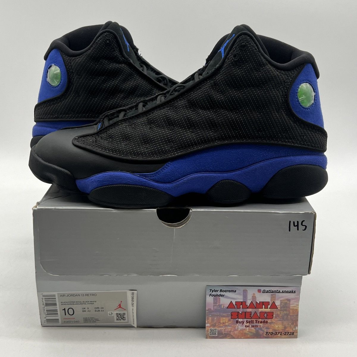 Jordan Brand Air Jordan 13 hyper royal Size US 10 / EU 43 - 1 Thumbnail