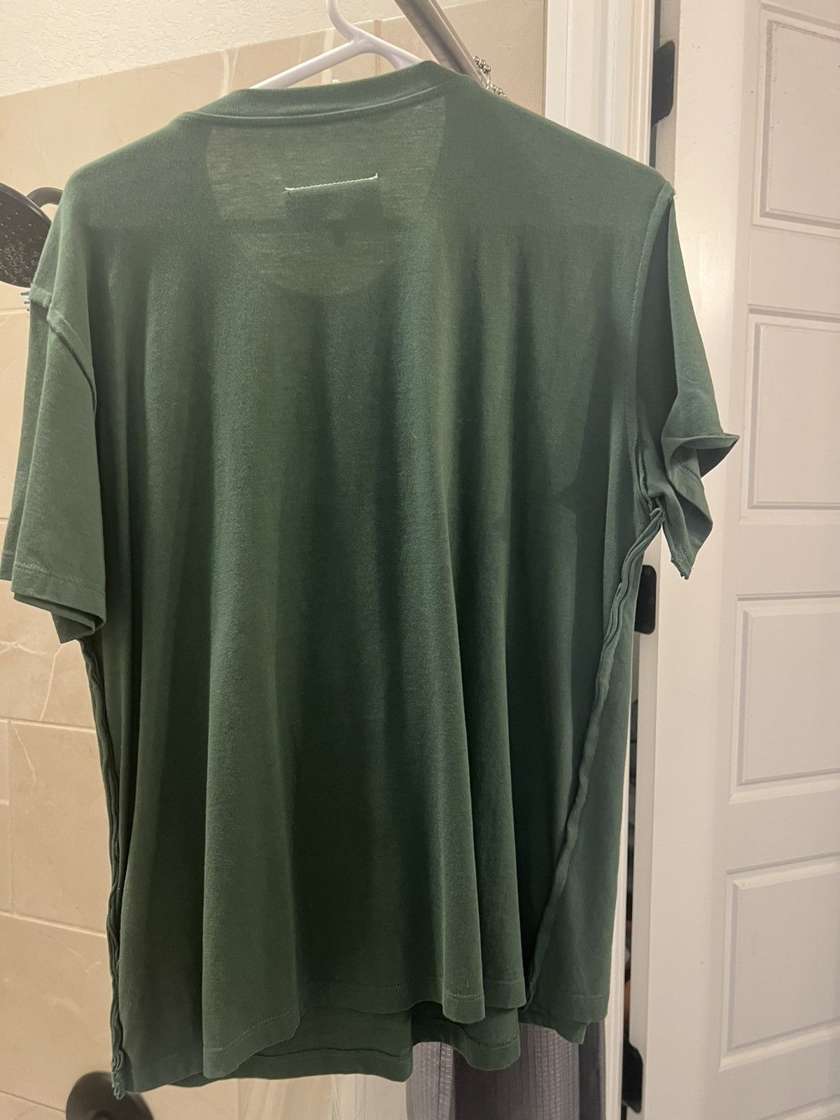 Maison Margiela 2024 MM6 Maison Margiela Numbers T- Shirt 'Green' Size US M / EU 48-50 / 2 - 4 Thumbnail