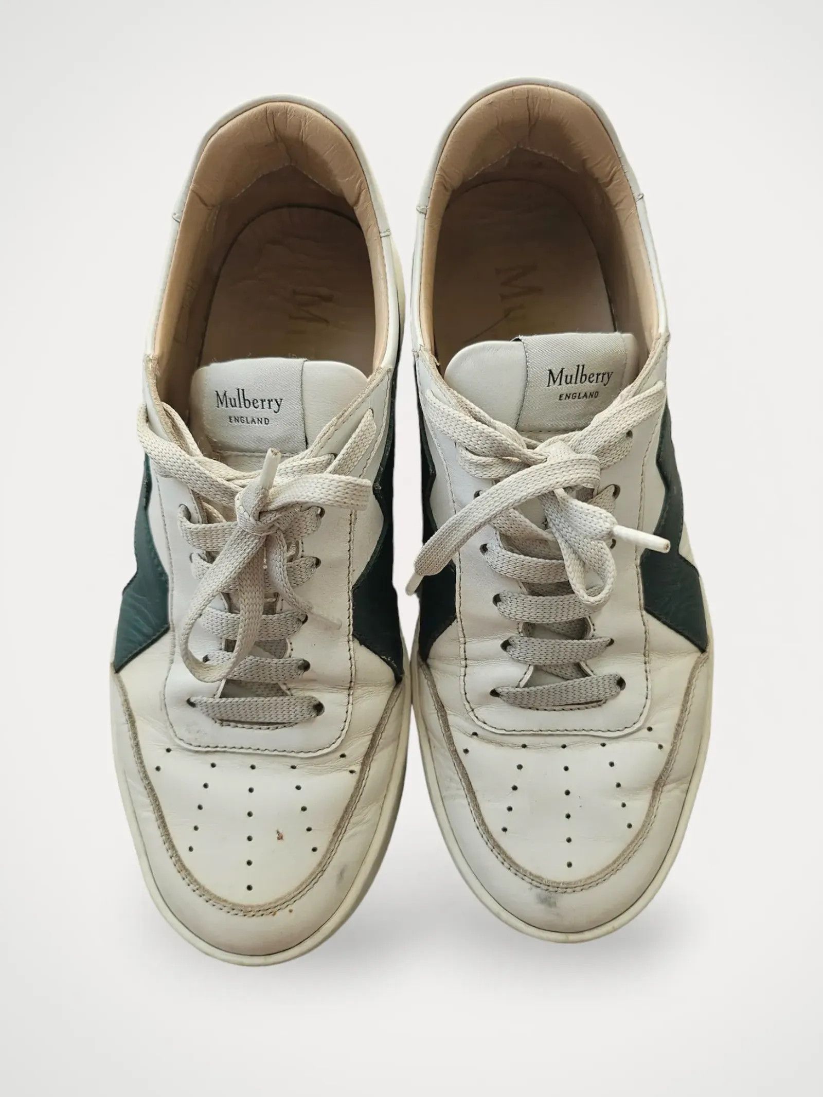 image of Mulberry Sneakers in White, Women's (Size 7)