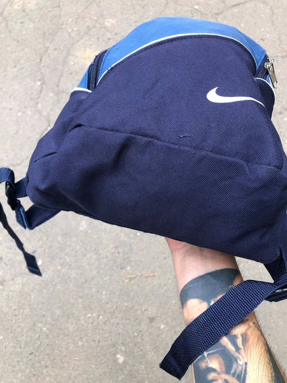 Nike × Vintage VERY RARE NIKE MINI BAG PACK DRILL SWOOSH JAPAN STYLE 90s Size ONE SIZE - 3 Thumbnail