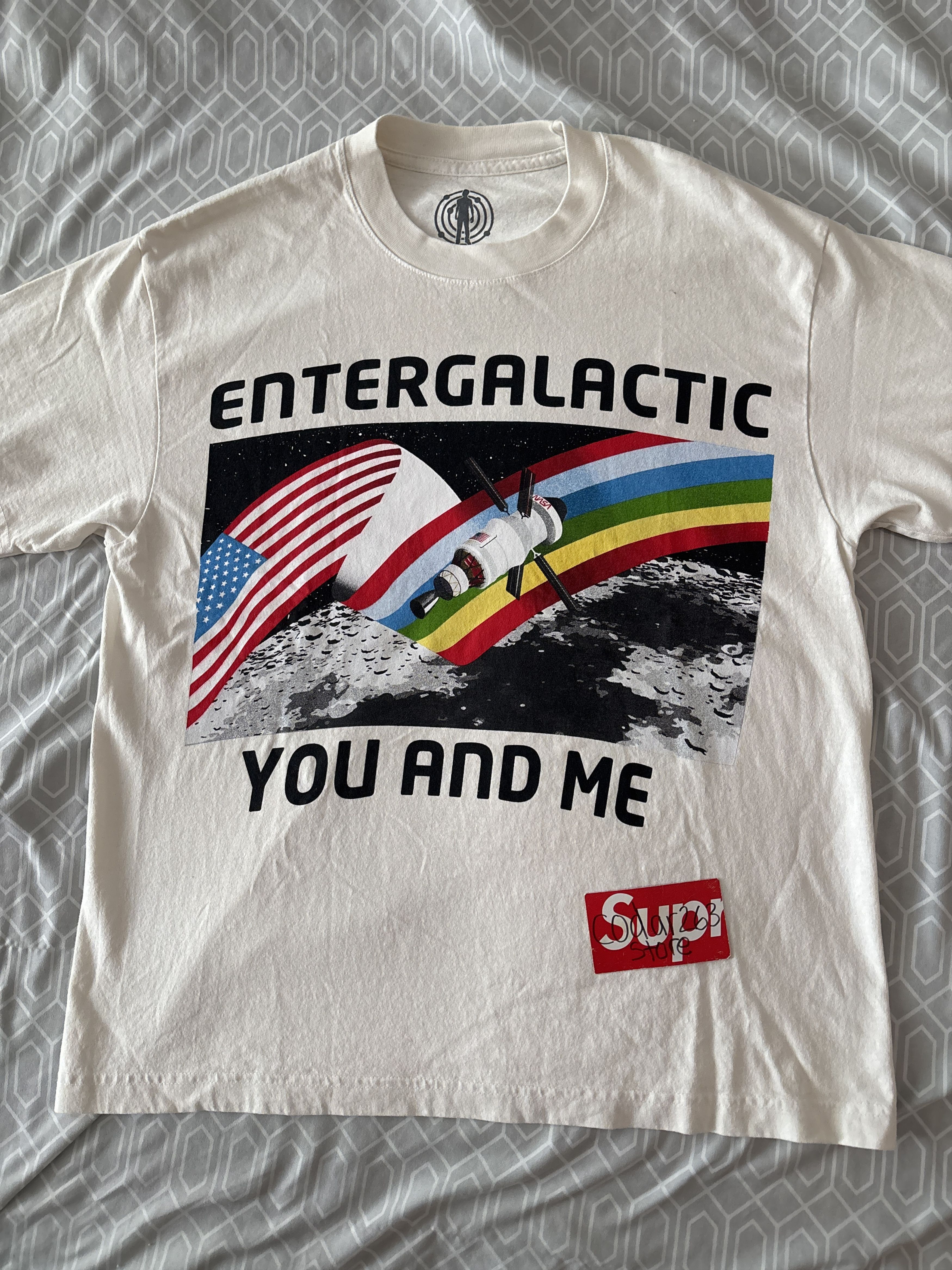 Kid Cudi Kid Cudi Entergalactic You and Me Tee Moon Man Landing Merch Size US S / EU 44-46 / 1 - 1 Thumbnail