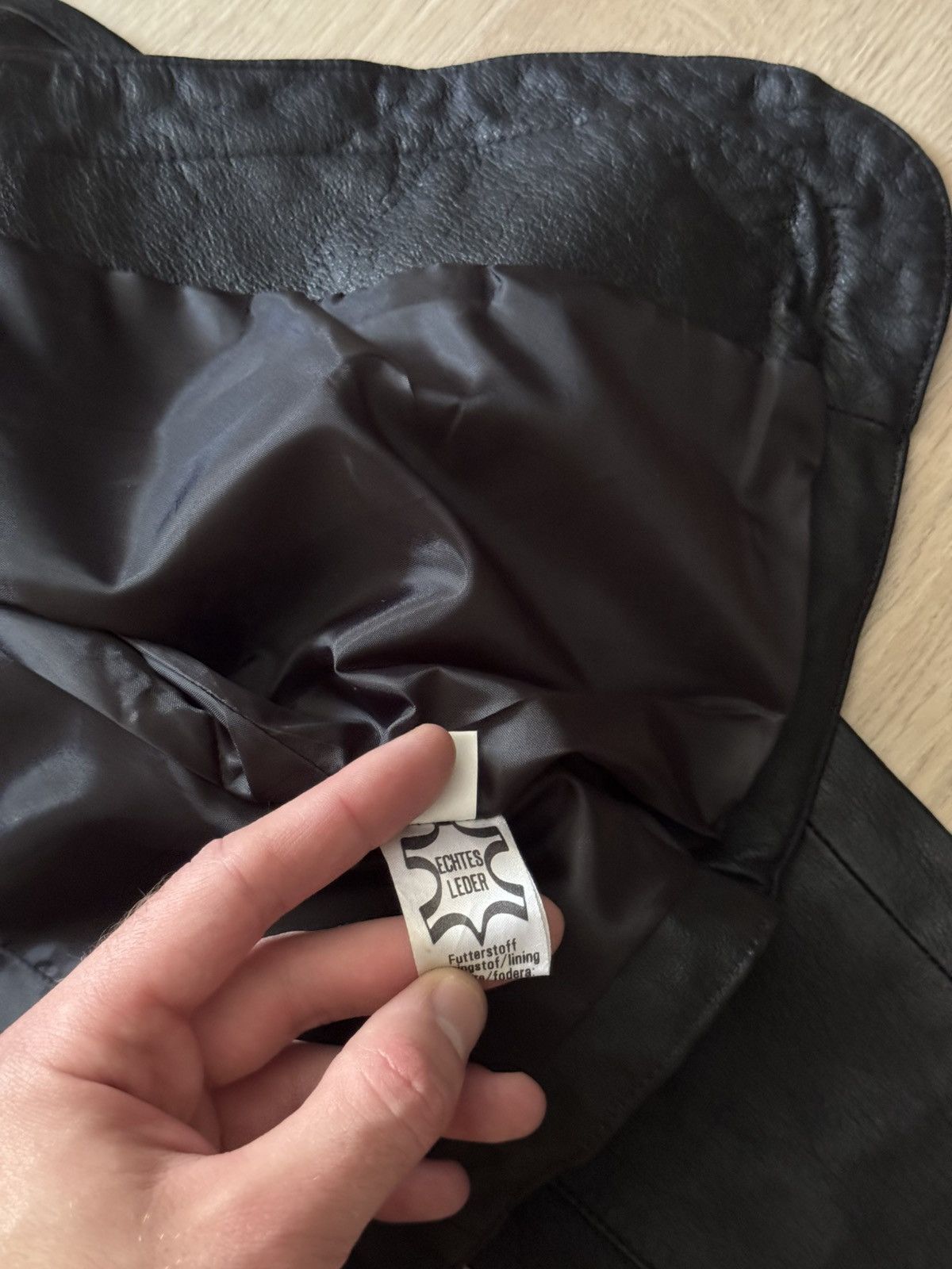 Genuine Leather Vintage 90’s Genuine Leather Women’s Couture Archival Jacket Size M / US 6-8 / IT 42-44 - 7 Thumbnail