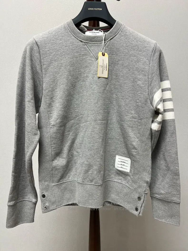Thom Browne Thom Browne Grey hoodie Size US M / EU 48-50 / 2 - 1 Thumbnail