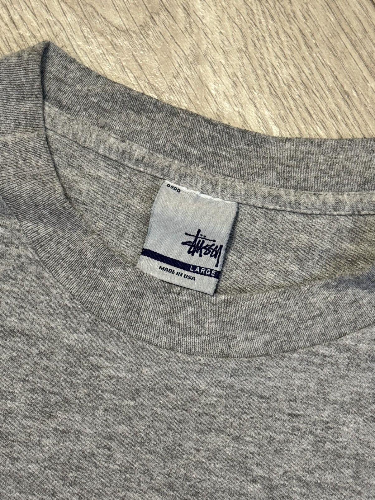 Stussy × Vintage 🔷Rare Vintage Stussy x Johnston Scott T-shirt 90s🔷 Size US L / EU 52-54 / 3 - 5 Thumbnail