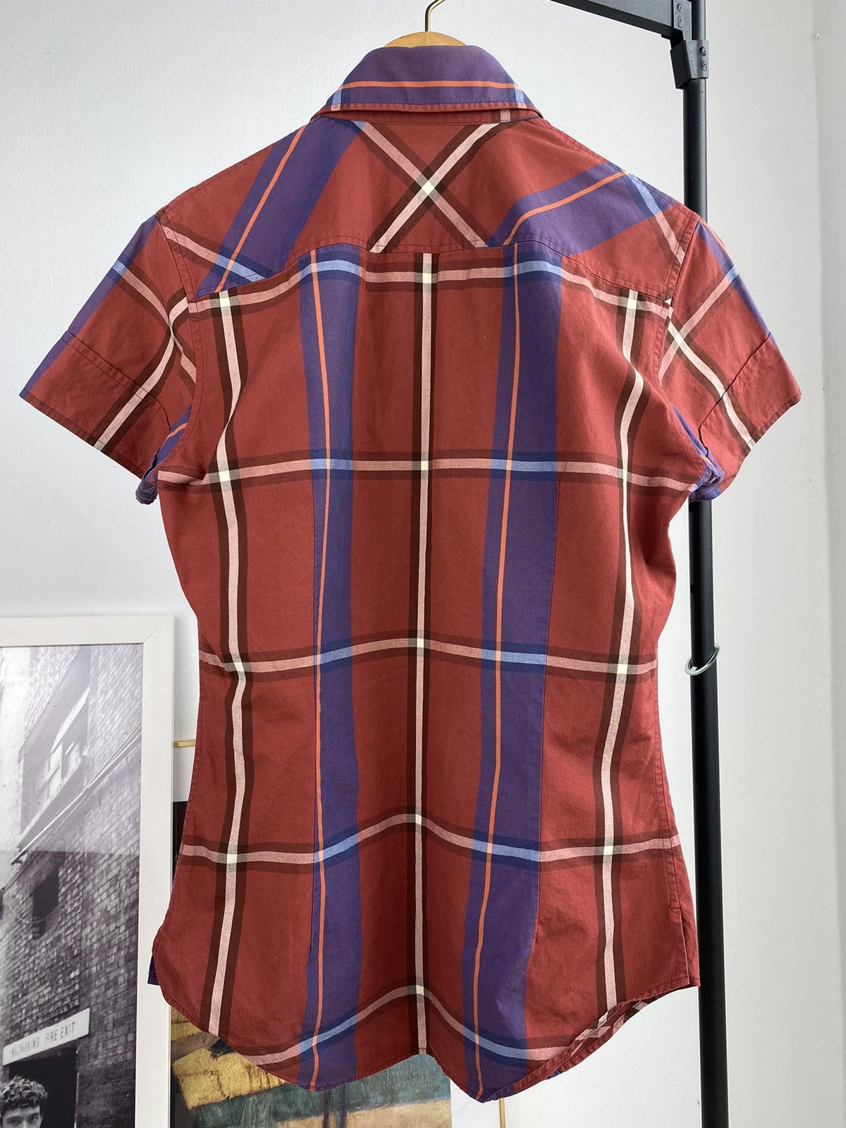 Vivienne Westwood Vivienne Westwood Man Plaid Slimfit Button Up Shirt Size US M / EU 48-50 / 2 - 5 Thumbnail