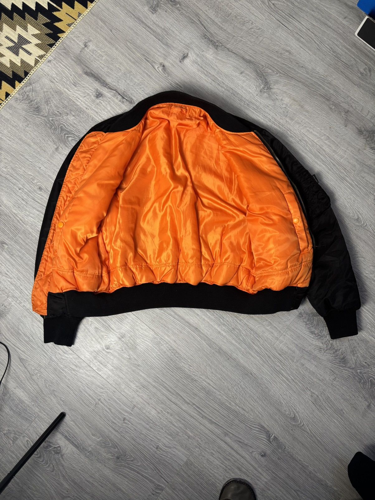 Other Army Tex MA1 bomber jacket fly jacket M-L Size US M / EU 48-50 / 2 - 10 Thumbnail