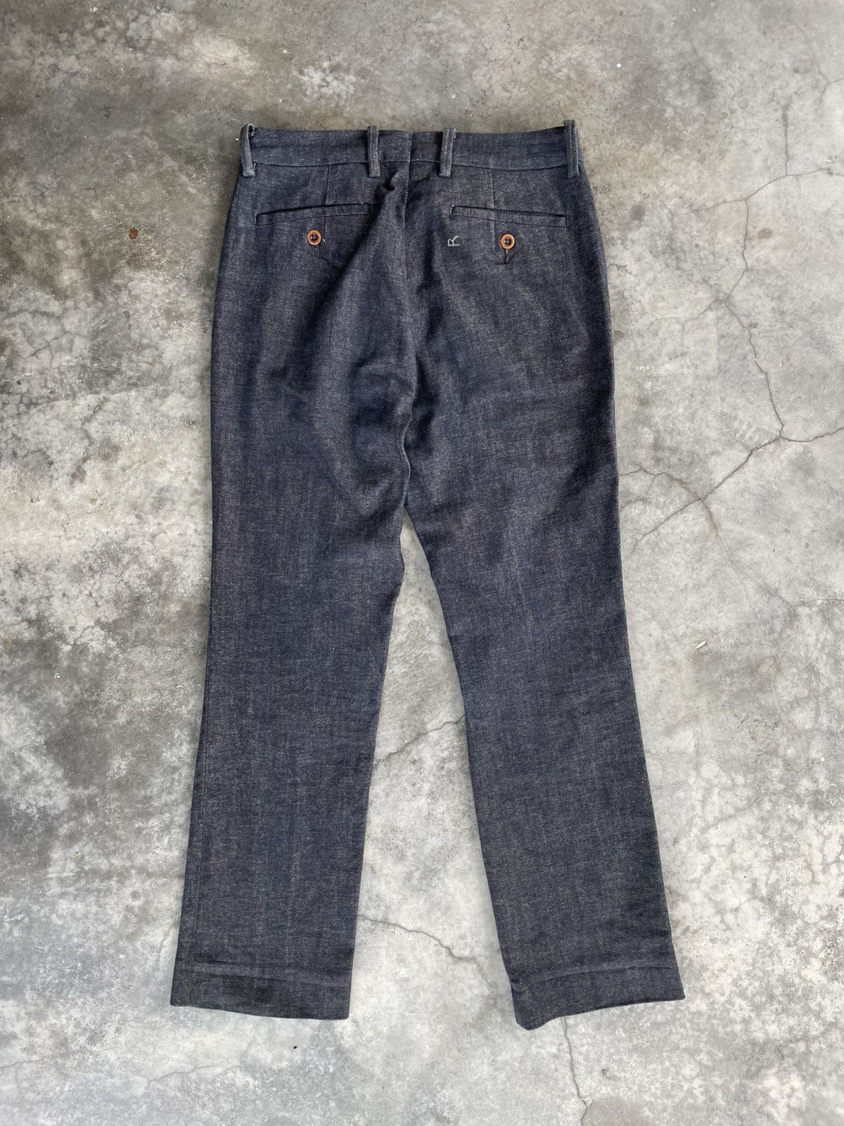 45rpm × Japanese Brand × Vintage Indigo Denim Trousers Pant by 45rpm Size US 30 / EU 46 - 16 Thumbnail
