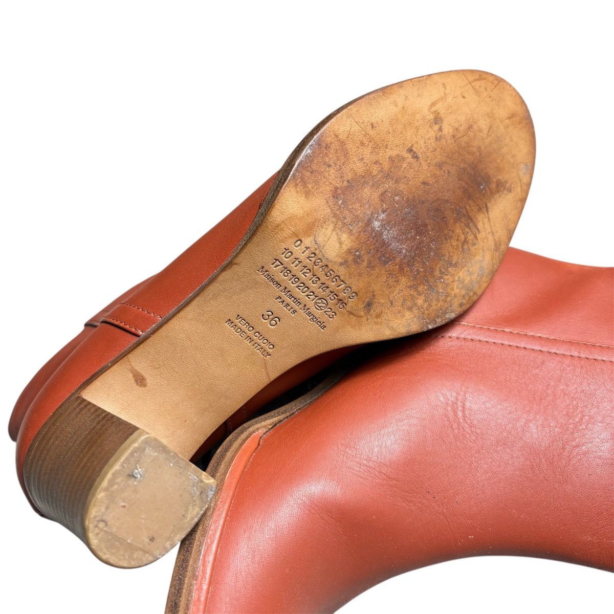 Maison Margiela Maison Martin Margiela Paris Leather Boots Size US 6 / IT 36 - 8 Thumbnail