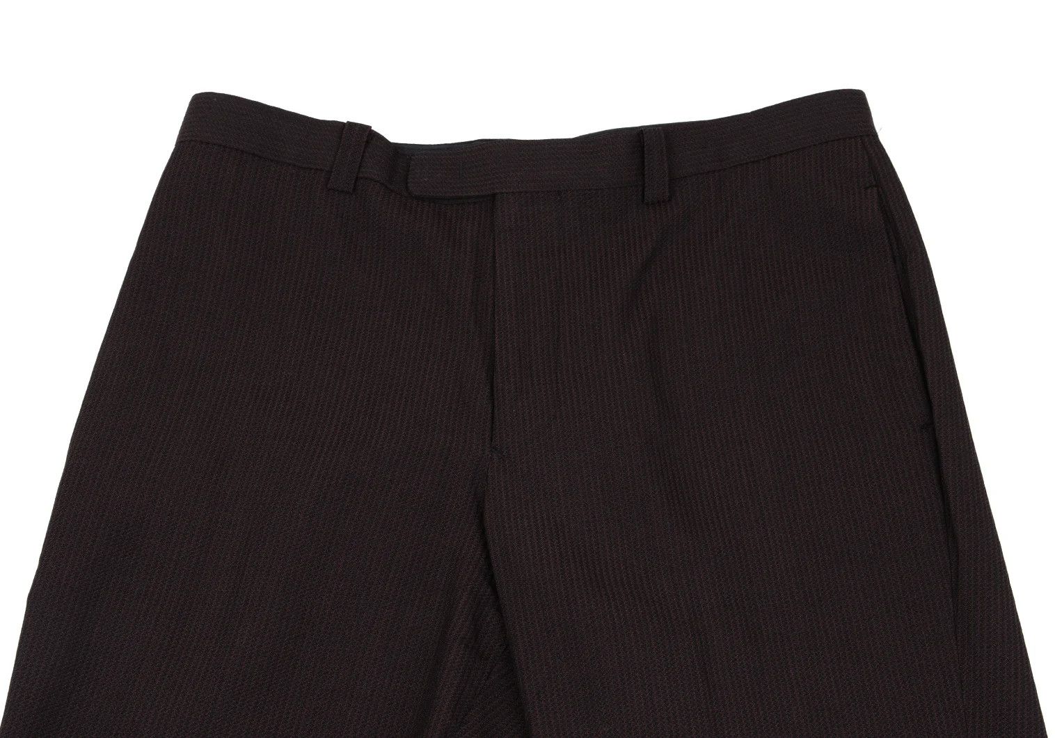 Jean Paul Gaultier Wool Zigzag Stripe Pants in Bordeaux Size 50 Size US 34 / EU 50 - 2 Thumbnail