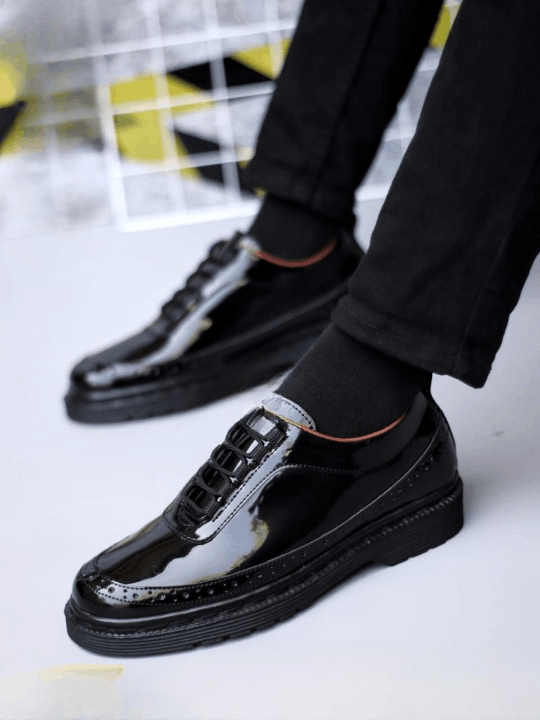 Leather Unisex Fordt Leather Loafer Black Size US 11 / EU 44 - 4 Thumbnail