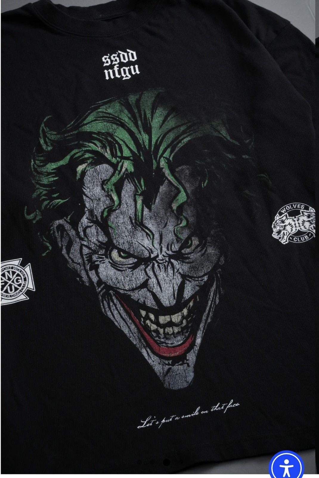 Darc Sport CIVIL REGIME X DARC SPORT X BATMAN X HEATH LEDGER THE JOKER Size US M / EU 48-50 / 2 - 1 Thumbnail