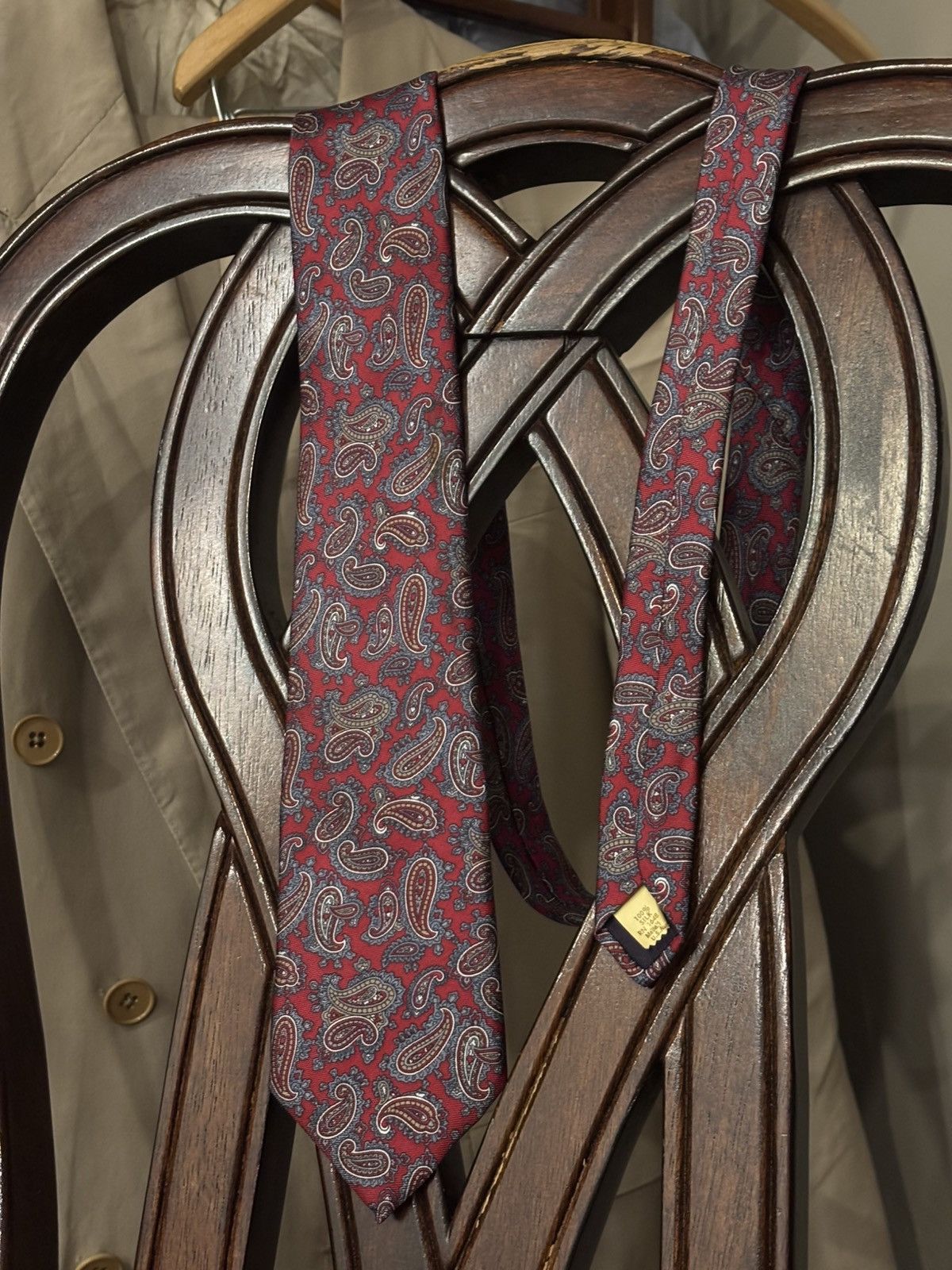 Balenciaga Balenciaga Tie Size ONE SIZE - 2 Thumbnail