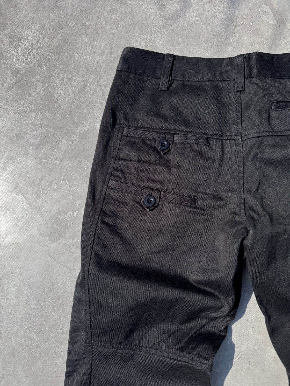Marithe + Francois Girbaud Vintage Le Casual Marithe Francois Girbaud Man's Black pants Size US 32 / EU 48 - 16 Thumbnail