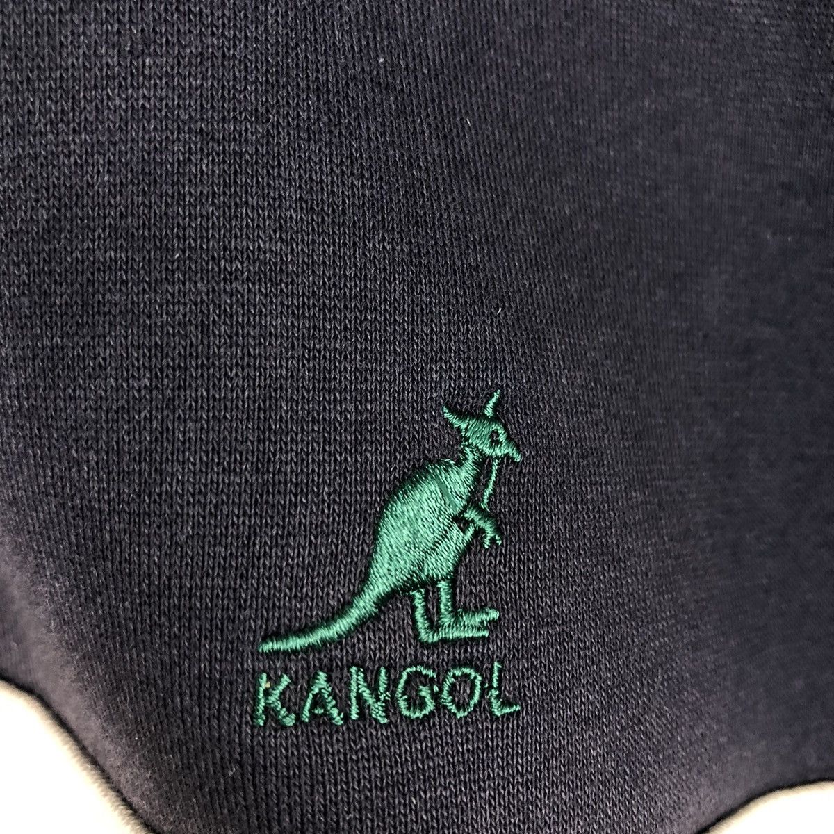 Kangol 📌Vintage Half Zipper Collage Sweatshirt Kangol Size US L / EU 52-54 / 3 - 14 Thumbnail
