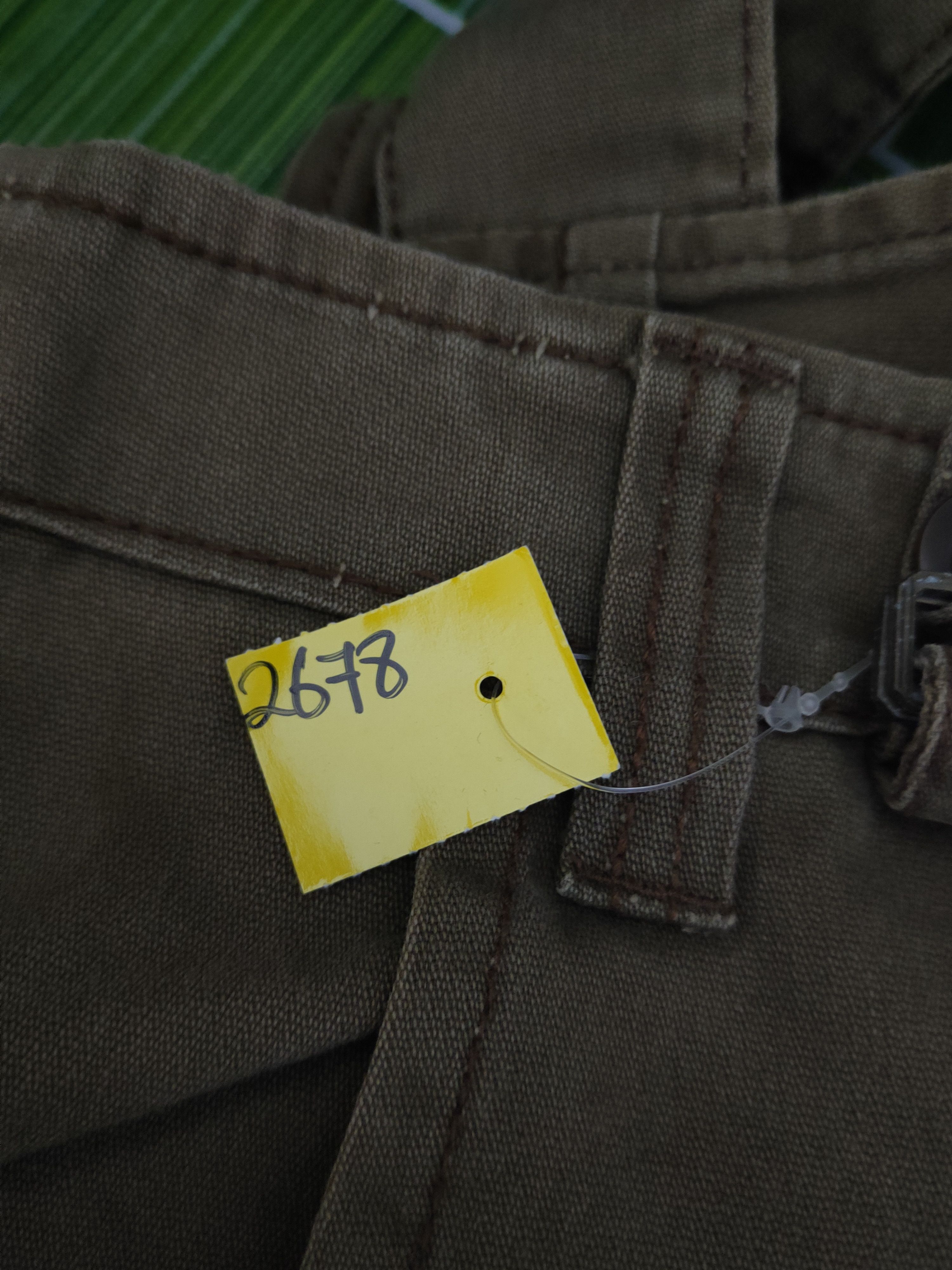Stussy DL Stussy Olive Multipocket Tactical Jumpsuits #2678 Size US 27 - 23 Thumbnail