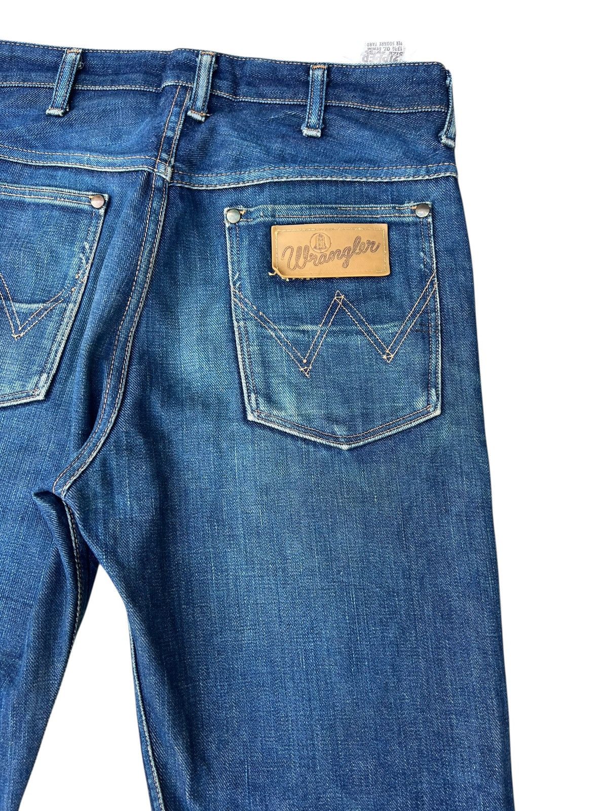 Wrangler Vintage Wrangler Blue Bell Distressed Mud Denim Jeans Size US 29 - 19 Thumbnail
