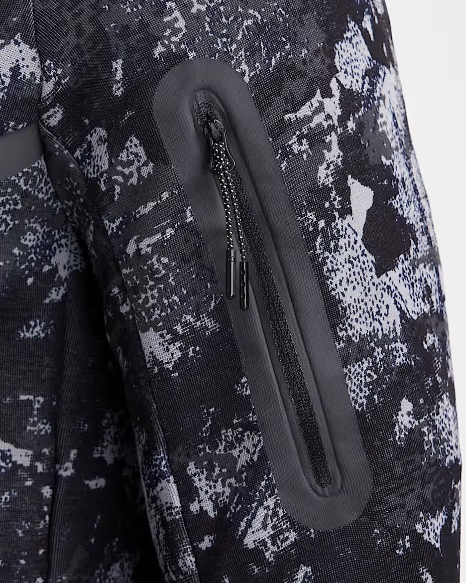 Nike Nike Tech Windrunner Fleece Full-Zip Hoodie Black Size US S / EU 44-46 / 1 - 8 Thumbnail