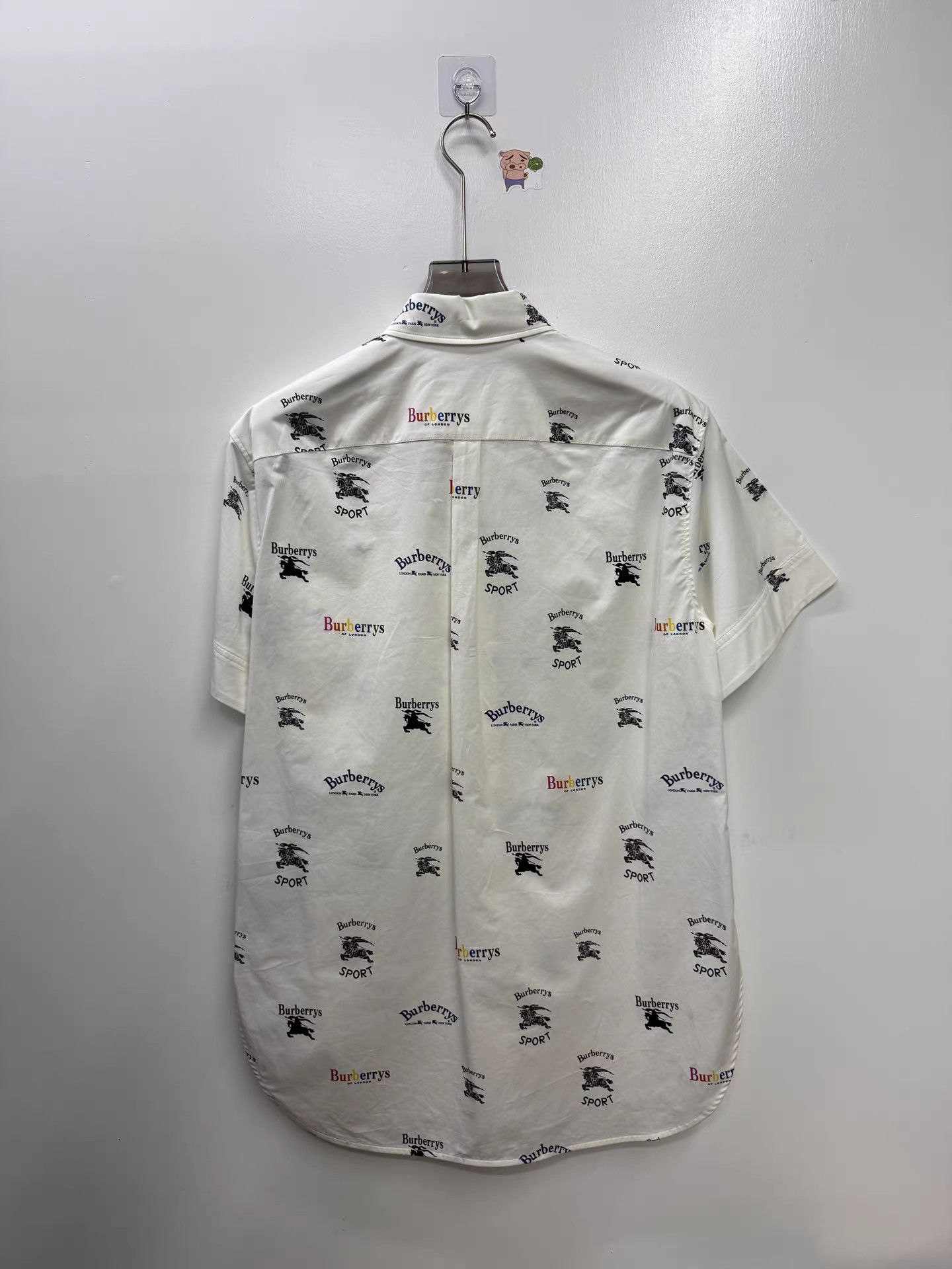 Burberry Burberry Runway Rainbow Pony Print Short-sleeve Shirt K15 Size US XXS / EU 40 - 4 Thumbnail
