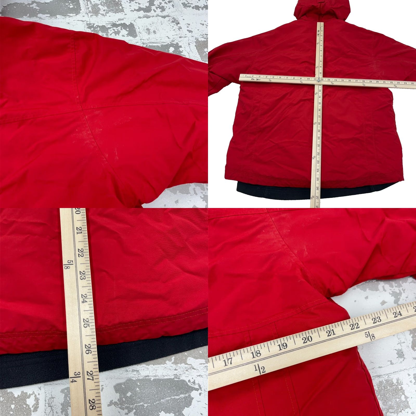 Vintage VINTAGE LL Bean Jacket Men Medium Red Parka Interchange All Weather Shell Fleece Lined Size US M / EU 48-50 / 2 - 9 Thumbnail