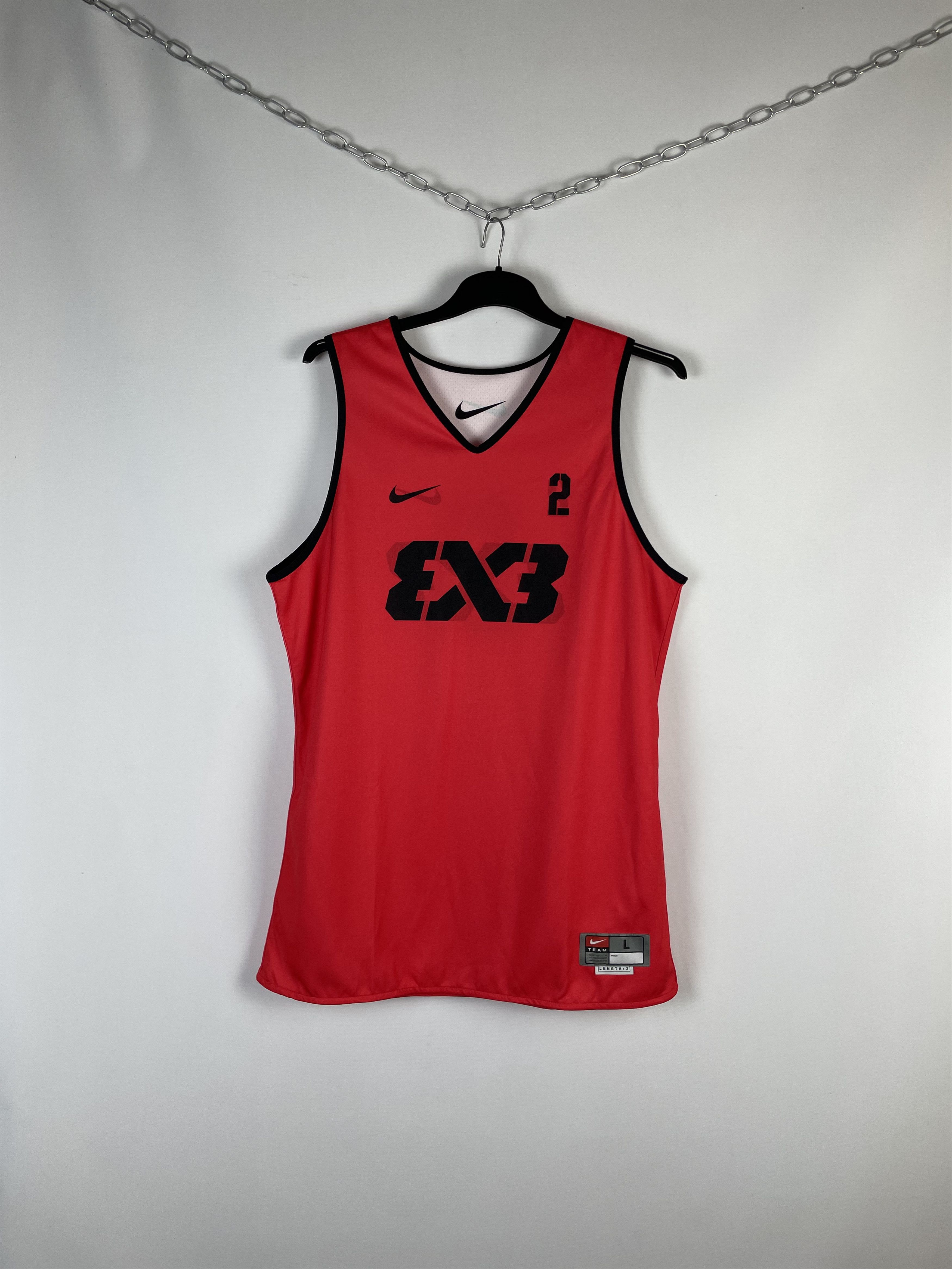 Nike Nike Team 3x3 Reversible Basketball Jersey Size US L / EU 52-54 / 3 - 2 Thumbnail