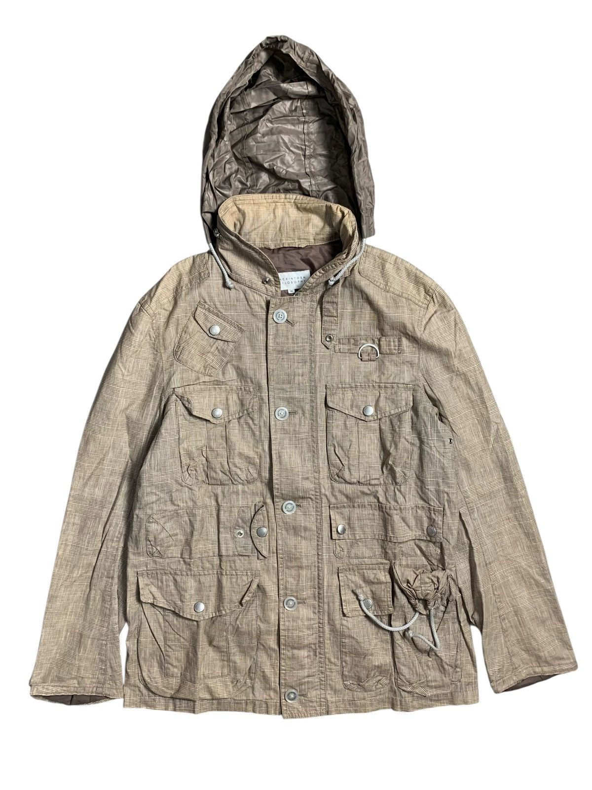 Kiko Kostadinov 2000s KIKO KOSTADINOV MACKINTOSH JACKET MULTI POCKET Size US L / EU 52-54 / 3 - 2 Thumbnail