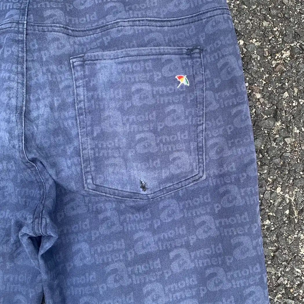 Japanese Brand 💥1990’s VINTAGE ARNOLD PALMER 32x32 TROUSERS MONOGRAM PANTS Size US 32 / EU 48 - 12 Thumbnail
