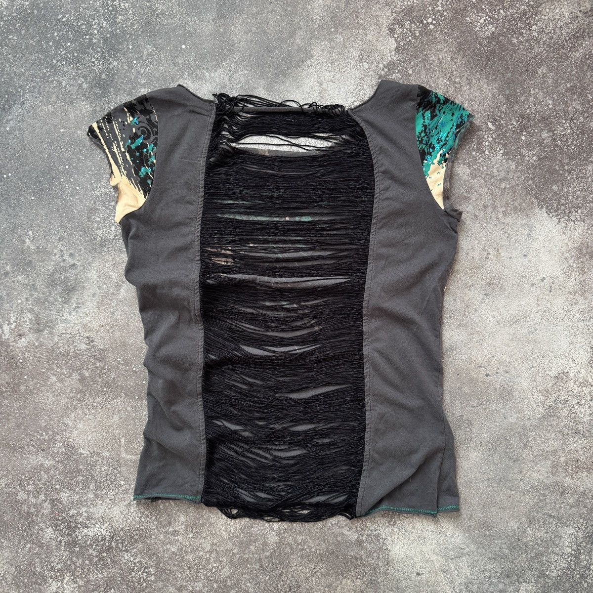 If Six Was Nine River Island Y2K Grunge Aesthetic Vintage T-Shirt Size M / US 6-8 / IT 42-44 - 2 Thumbnail