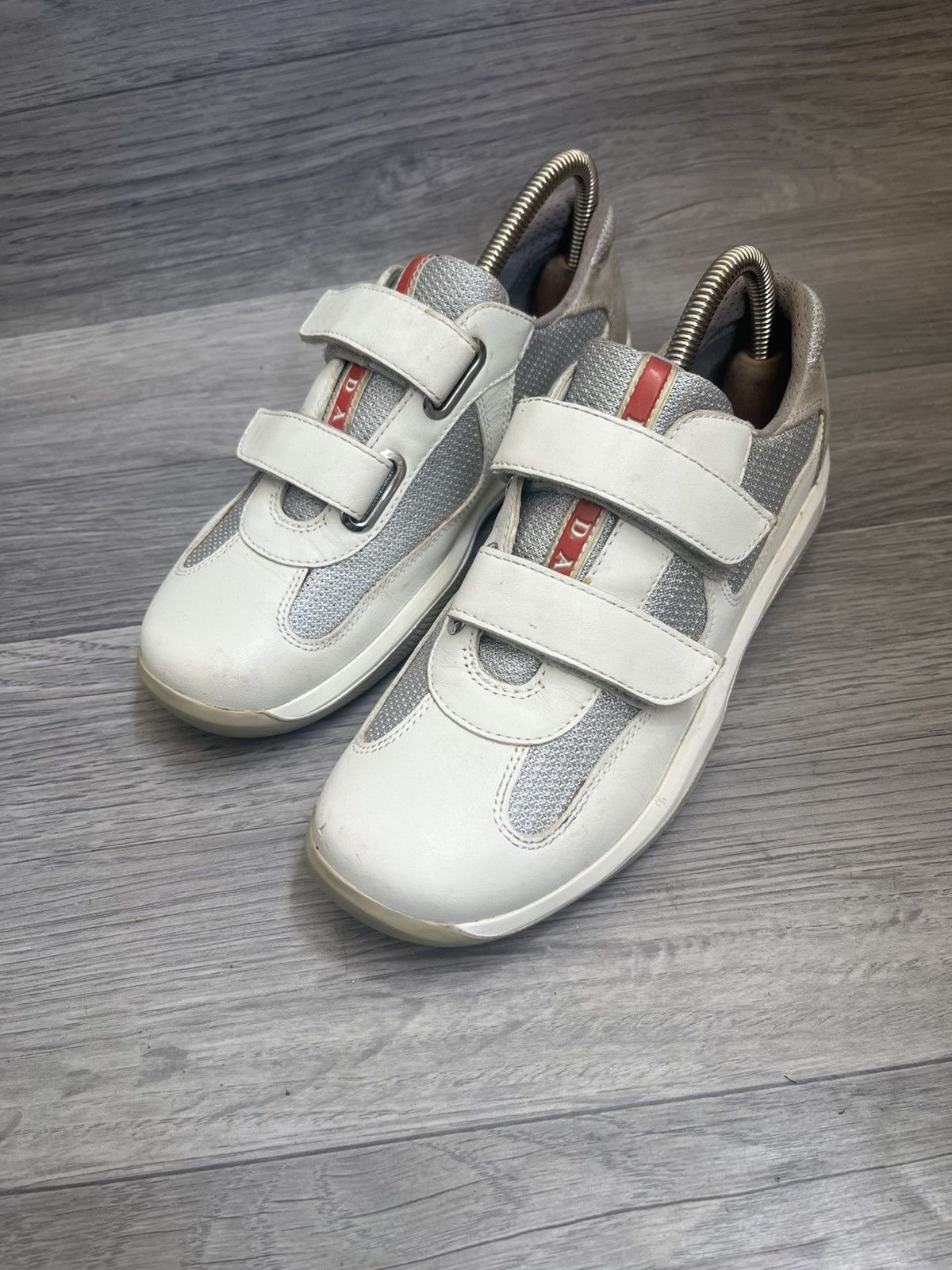 Prada Prada american cup strap low top sneakers sz36 Size US 6 / IT 36 - 1 Thumbnail