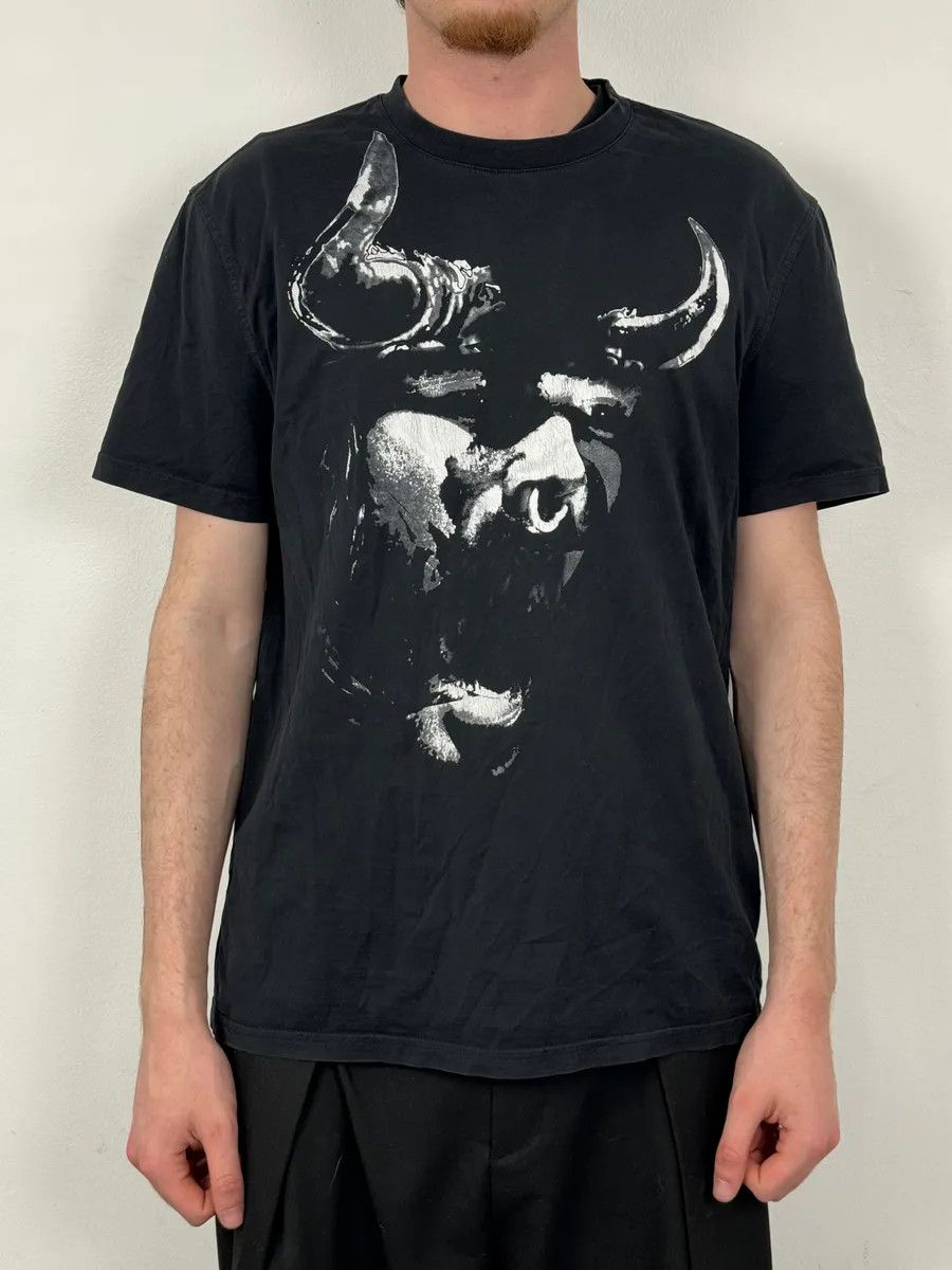 Givenchy AW2012 Givenchy Black Bull Graphic T-Shirt Size US M / EU 48-50 / 2 - 2 Thumbnail
