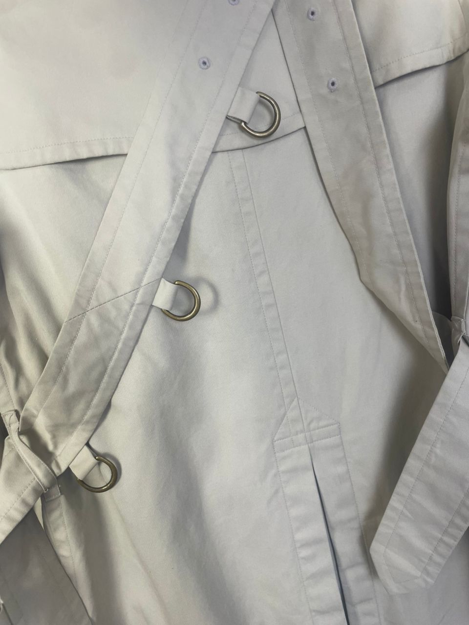 Burberry × Designer × Vintage Vintage Burberry Trench Coat Jacket Size M / US 6-8 / IT 42-44 - 8 Thumbnail