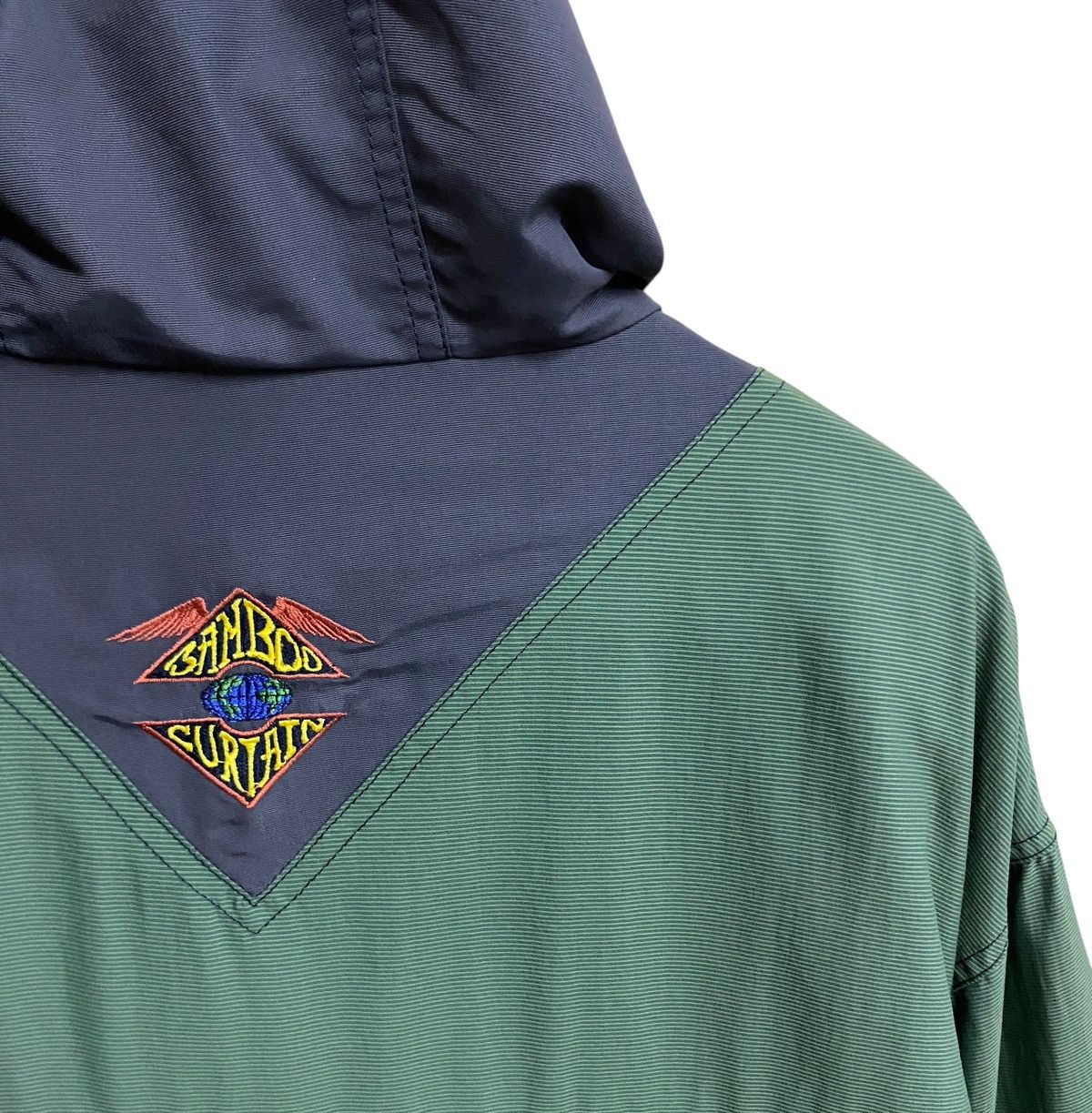 Vintage Vintage Brand Bamboo Curtains Anorak Jacket 1990s Size US L / EU 52-54 / 3 - 7 Thumbnail