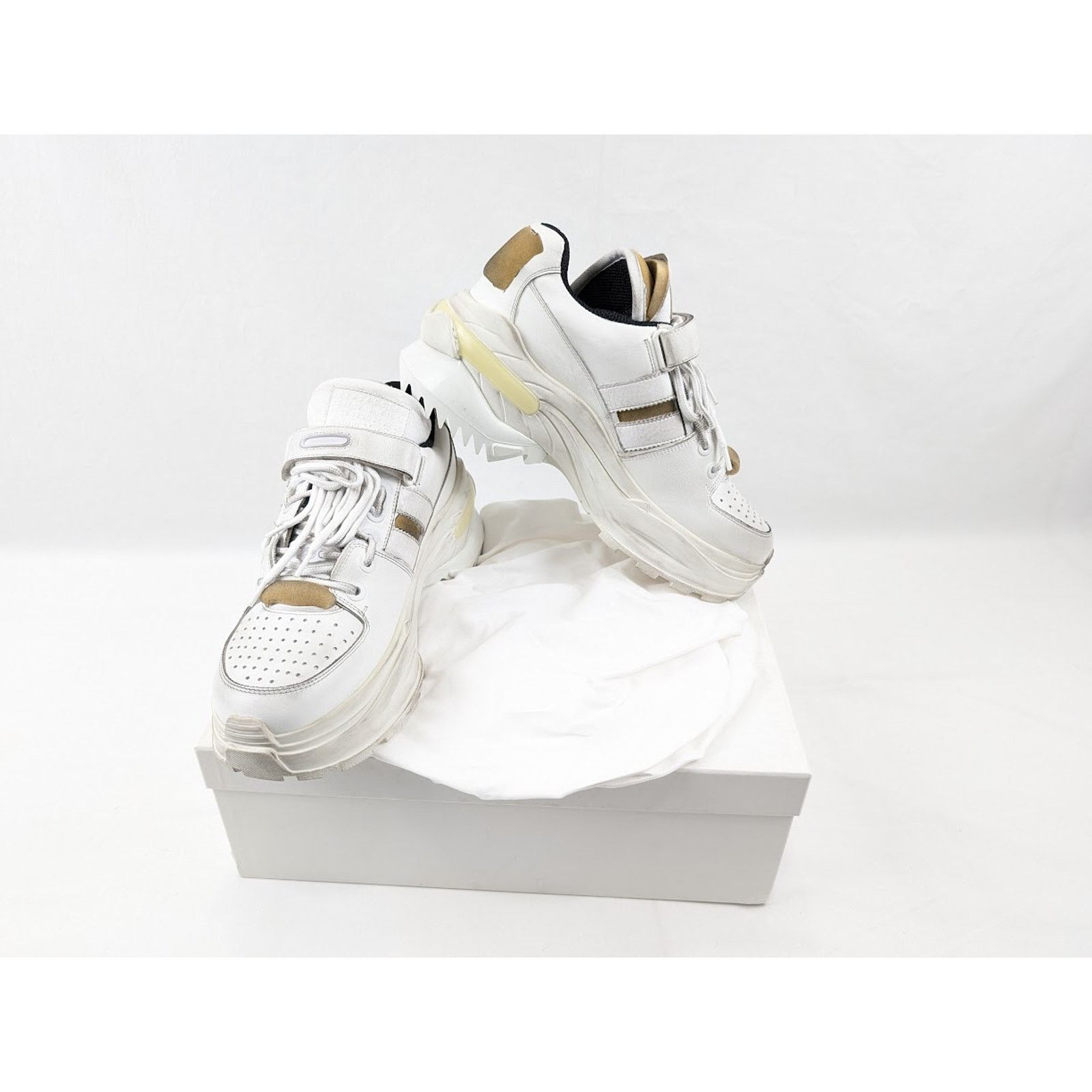 Maison Margiela o1rshd1 Fusion Sneakers in White Size US 8 / EU 41 - 19 Thumbnail