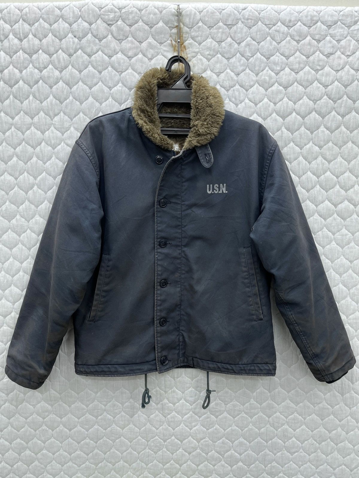 ジャケット・アウター NAVY DEPARTMENT N-1 DECK jkt nxsx15122 NAVY DEPARTMENT Deck Jacket black NXsx15122 | eBay