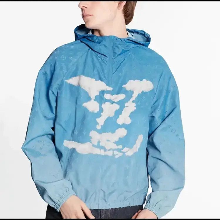 Louis Vuitton Sz 56 Louis Vuitton by Virgil Cloud Logo Print Jacket-2507 Size US XL / EU 56 / 4 - 6 Thumbnail
