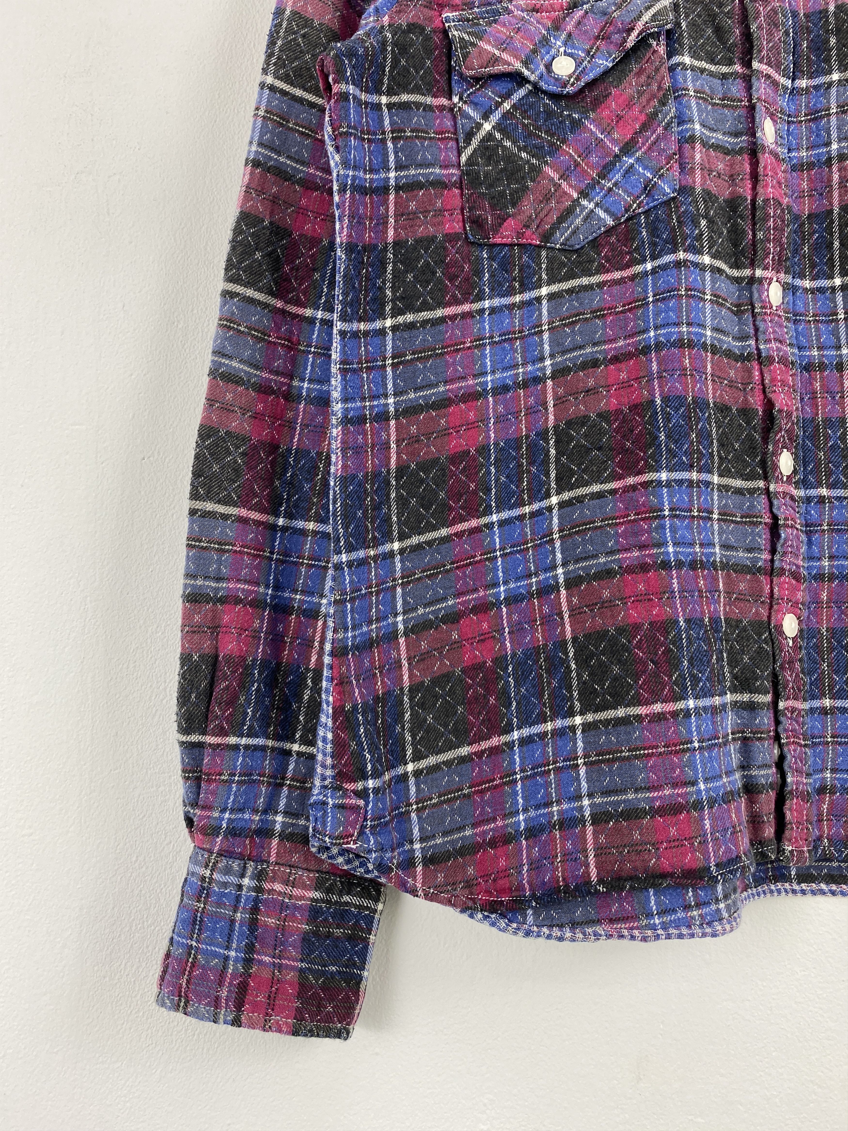 Beams Plus Vintage Beams Button Ups Checkered Long Sleeve Shirt JA0136 Size US L / EU 52-54 / 3 - 8 Thumbnail