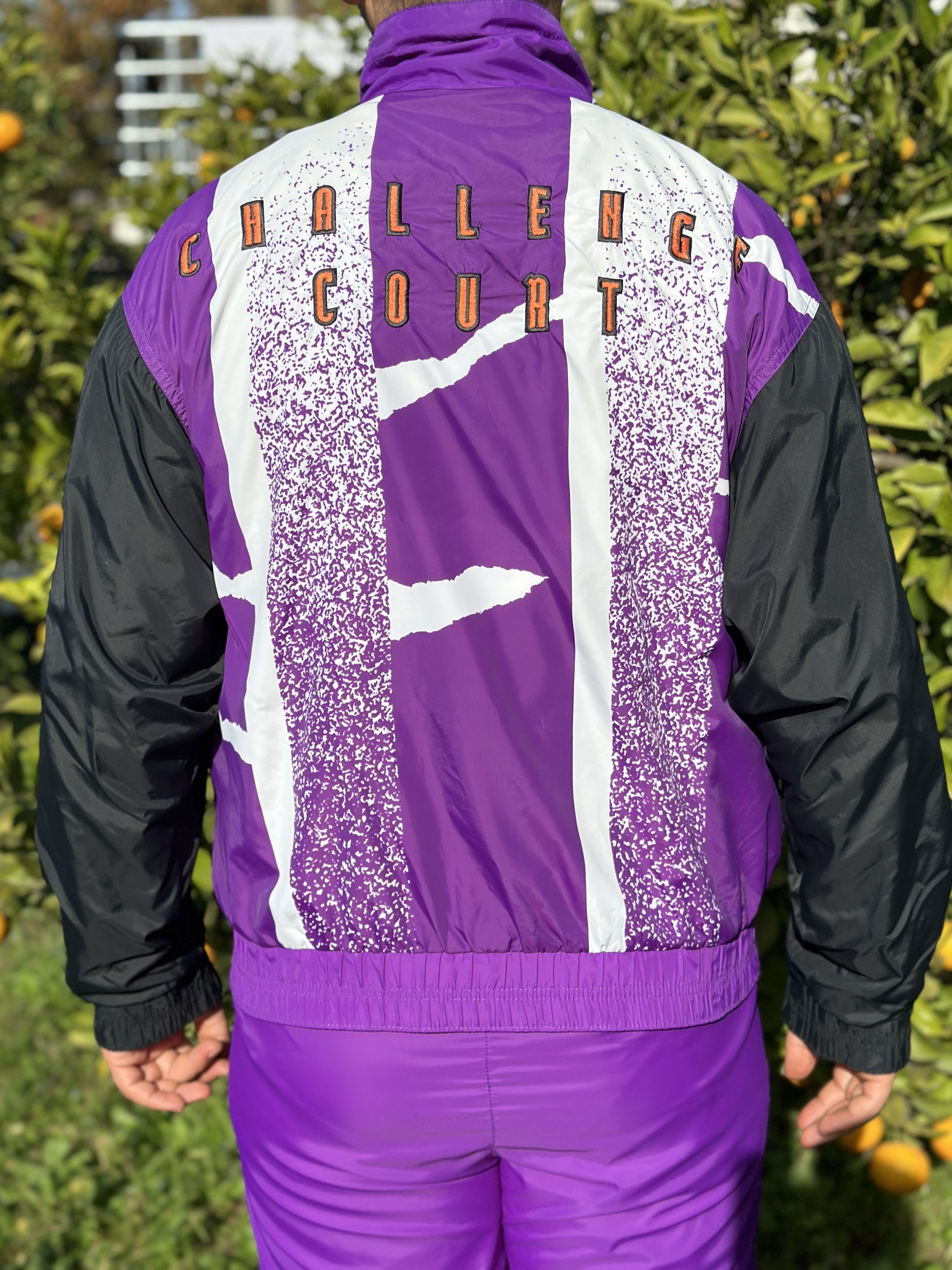Nike Nike Challenge Court Tracksuit Jacket Pants Size M Agassi Size US M / EU 48-50 / 2 - 1 Thumbnail