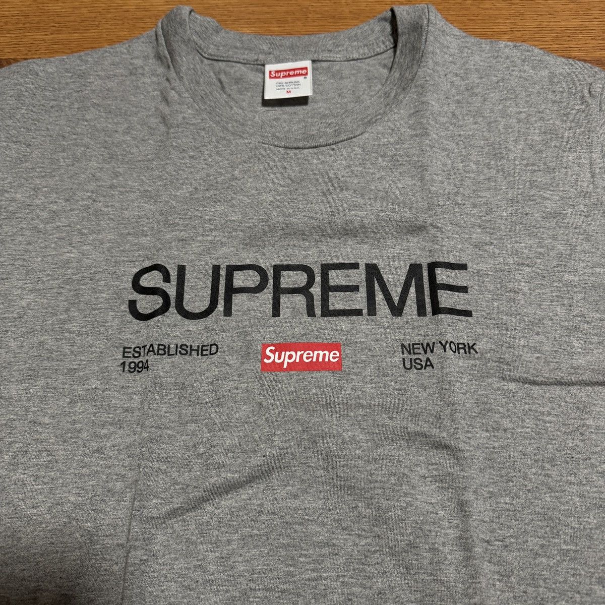 Supreme Supreme Established Tee Size US M / EU 48-50 / 2 - 2 Thumbnail