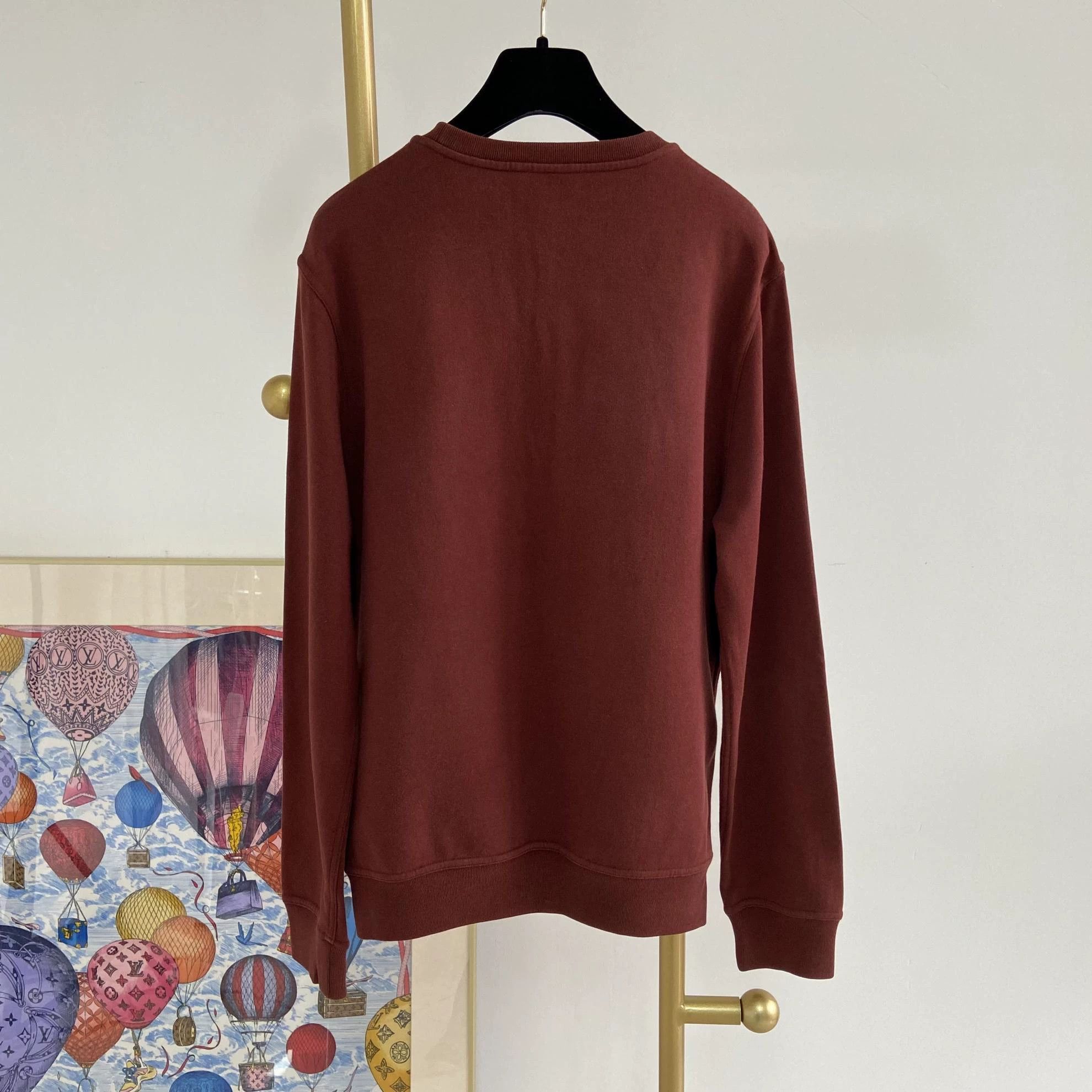 Hermes Hermès Crimson Crewneck Pullover M 8982 Size M / US 6-8 / IT 42-44 - 2 Thumbnail