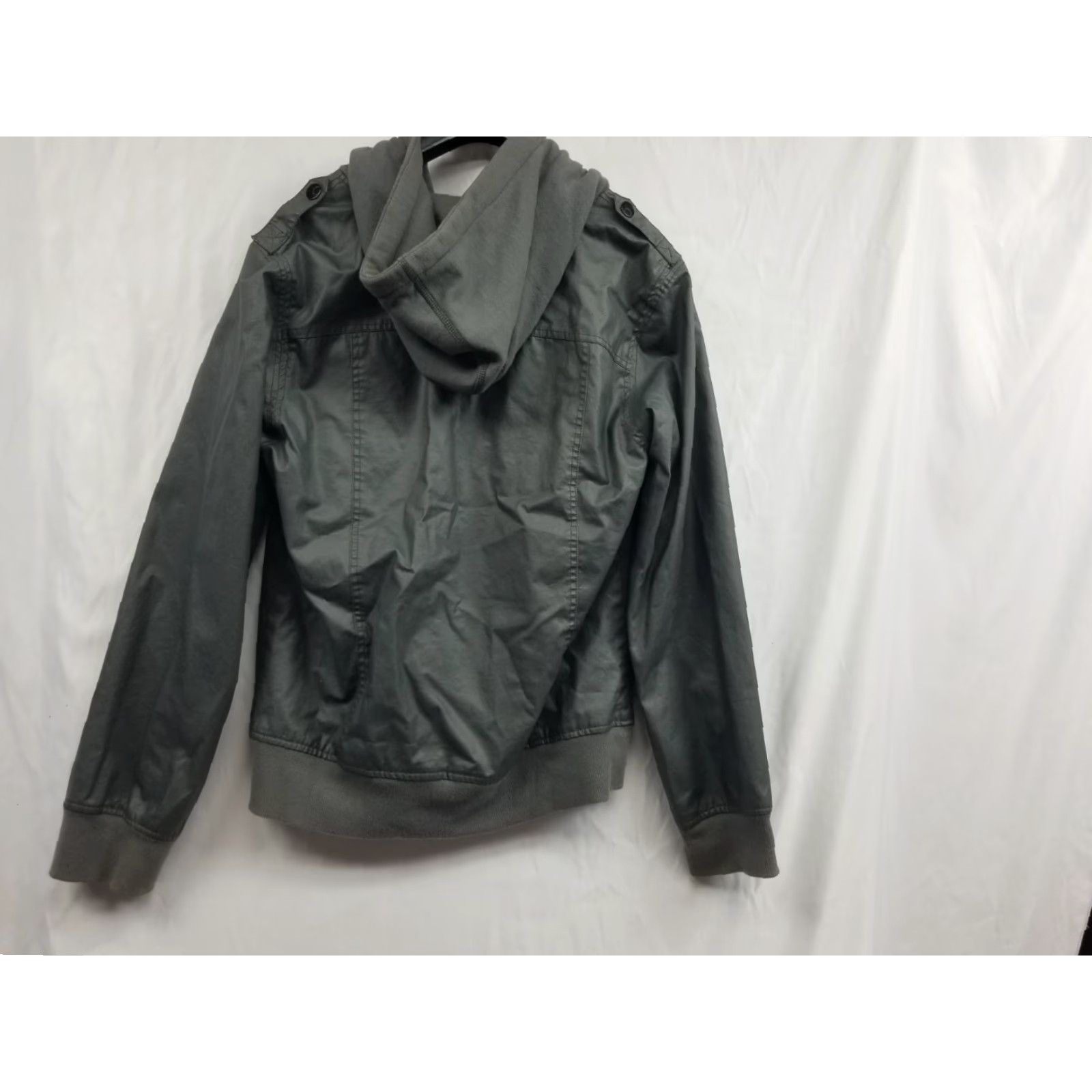 Empyre Empyre Jacket Hooded Full-Zip Gray L Men Pocketed Biker See All Pics Size US L / EU 52-54 / 3 - 2 Thumbnail