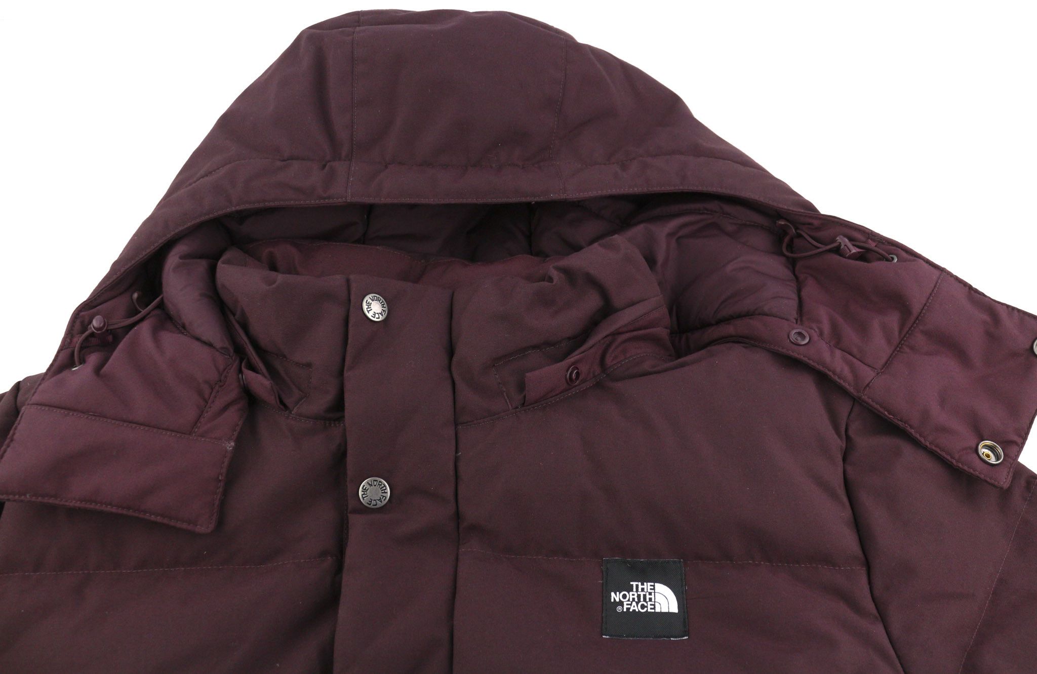 The North Face CANYON L 550 Down Insulated Quilted Burgundy Jacket 82306 Size L / US 10 / IT 46 - 15 Thumbnail