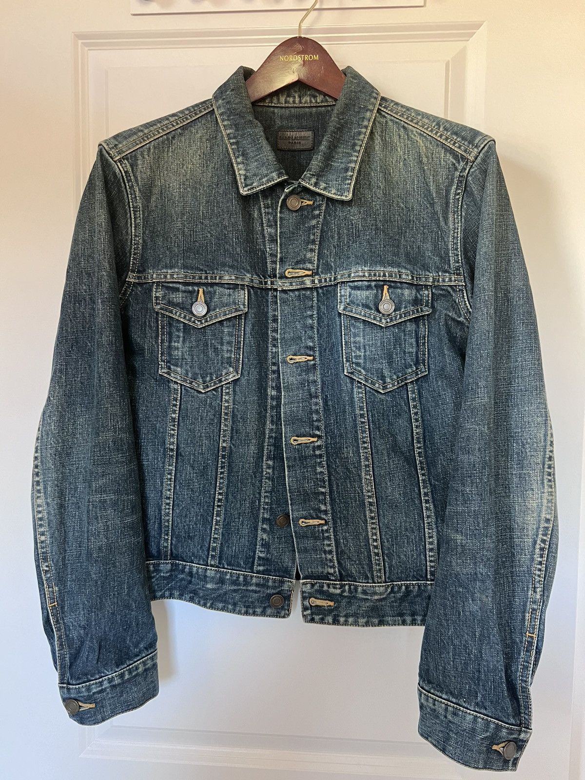 2013 Saint Laurent Paris Denim Jacket