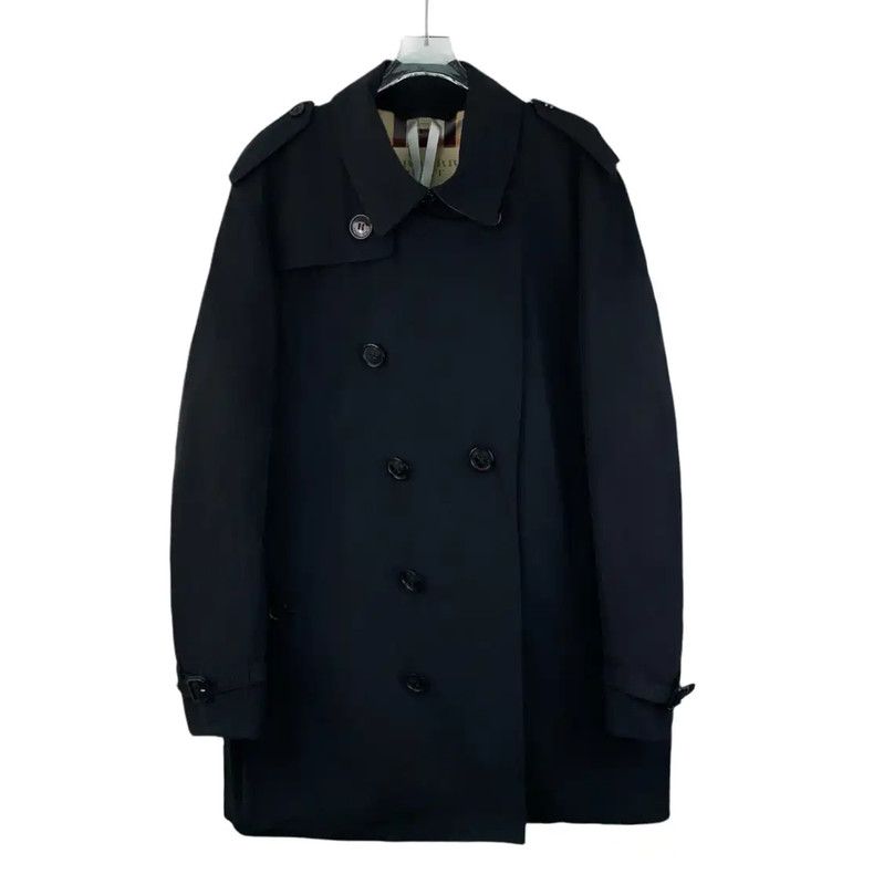 Burberry Burberry Women's Black Trench Coat Size XL Size XL / US 12-14 / IT 48-50 - 1 Thumbnail