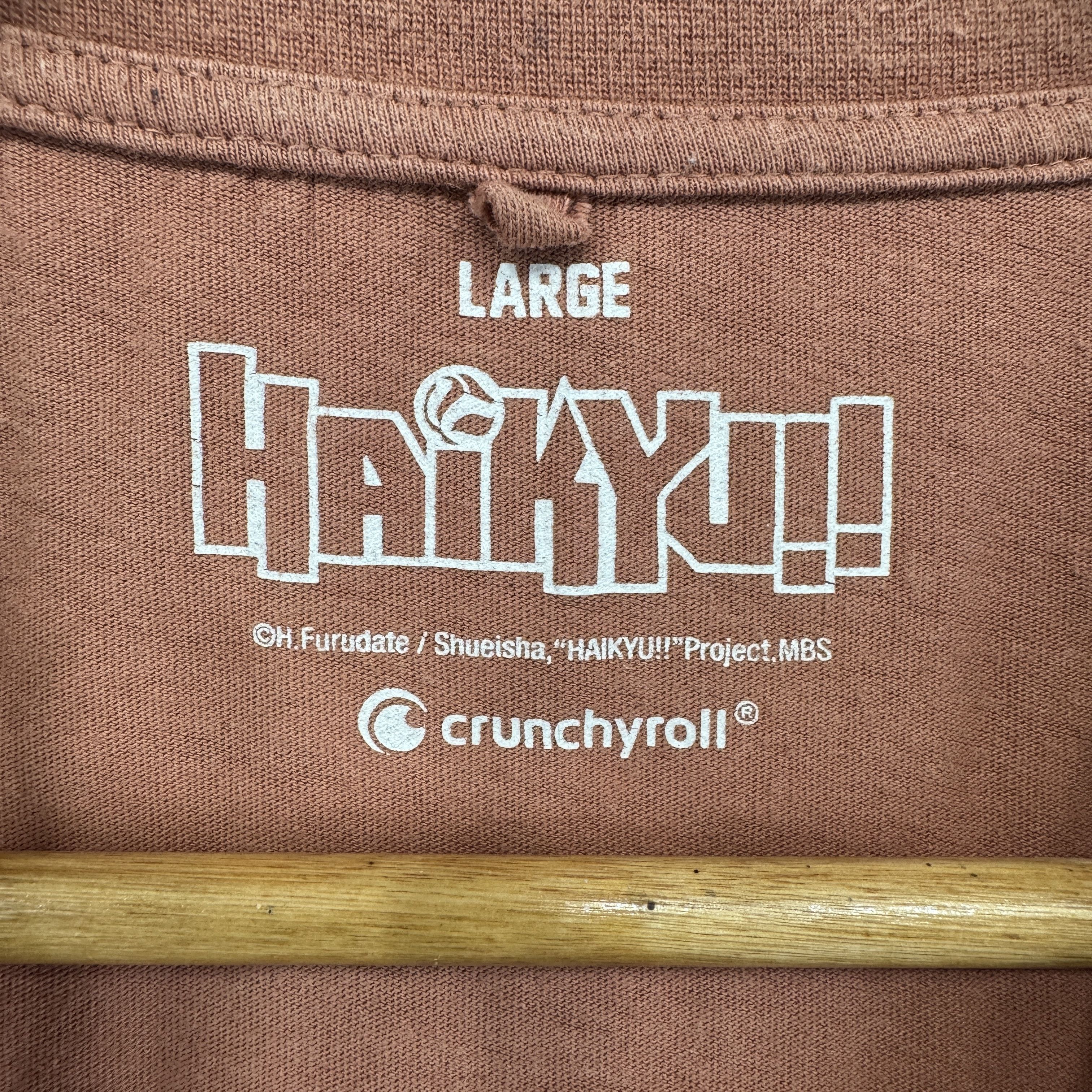 Anime Rare Japanese Anime Haikyu Basketball Tshirt Size US L / EU 52-54 / 3 - 4 Thumbnail