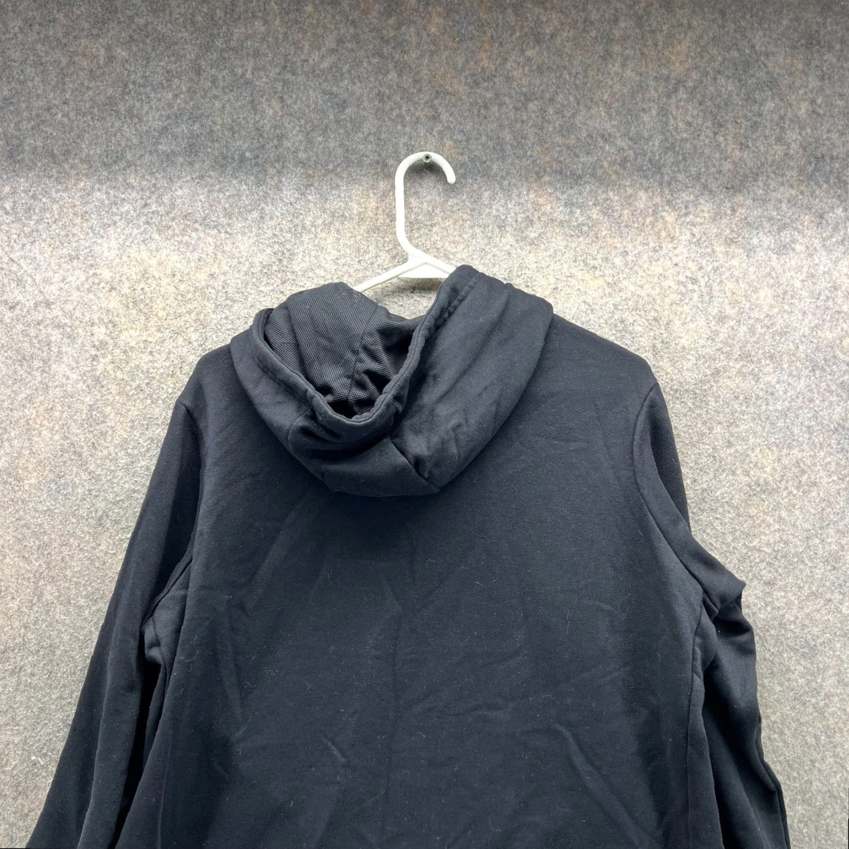 Nike VINTAGE Nike Sweater Women XL Black Center Swoosh Pullover Hoodie Dri Fit Sportswear Size XL / US 12-14 / IT 48-50 - 7 Thumbnail