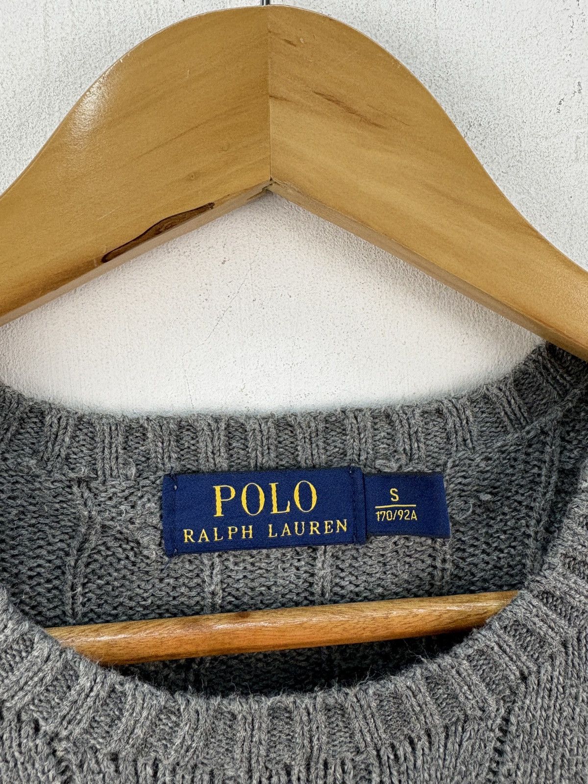 Ralph Lauren Polo Ralph Lauren Knitwear Sweater Cable Knit Jumper Size US S / EU 44-46 / 1 - 3 Thumbnail