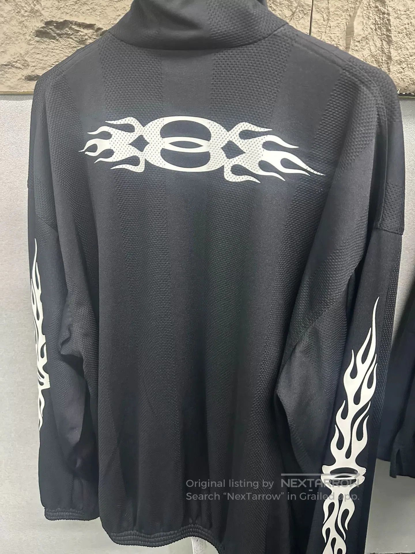 Balenciaga Balenciaga Flame Mesh Jacket. Size US M / EU 48-50 / 2 - 3 Thumbnail