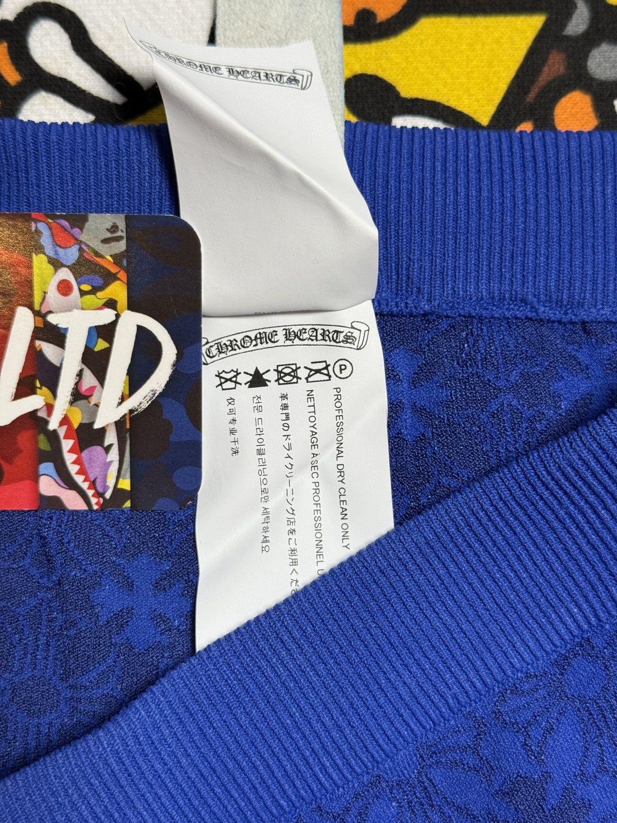Chrome Hearts Chrome Hearts Blue Velour Sweatpants Size 30" / US 8 / IT 44 - 6 Thumbnail