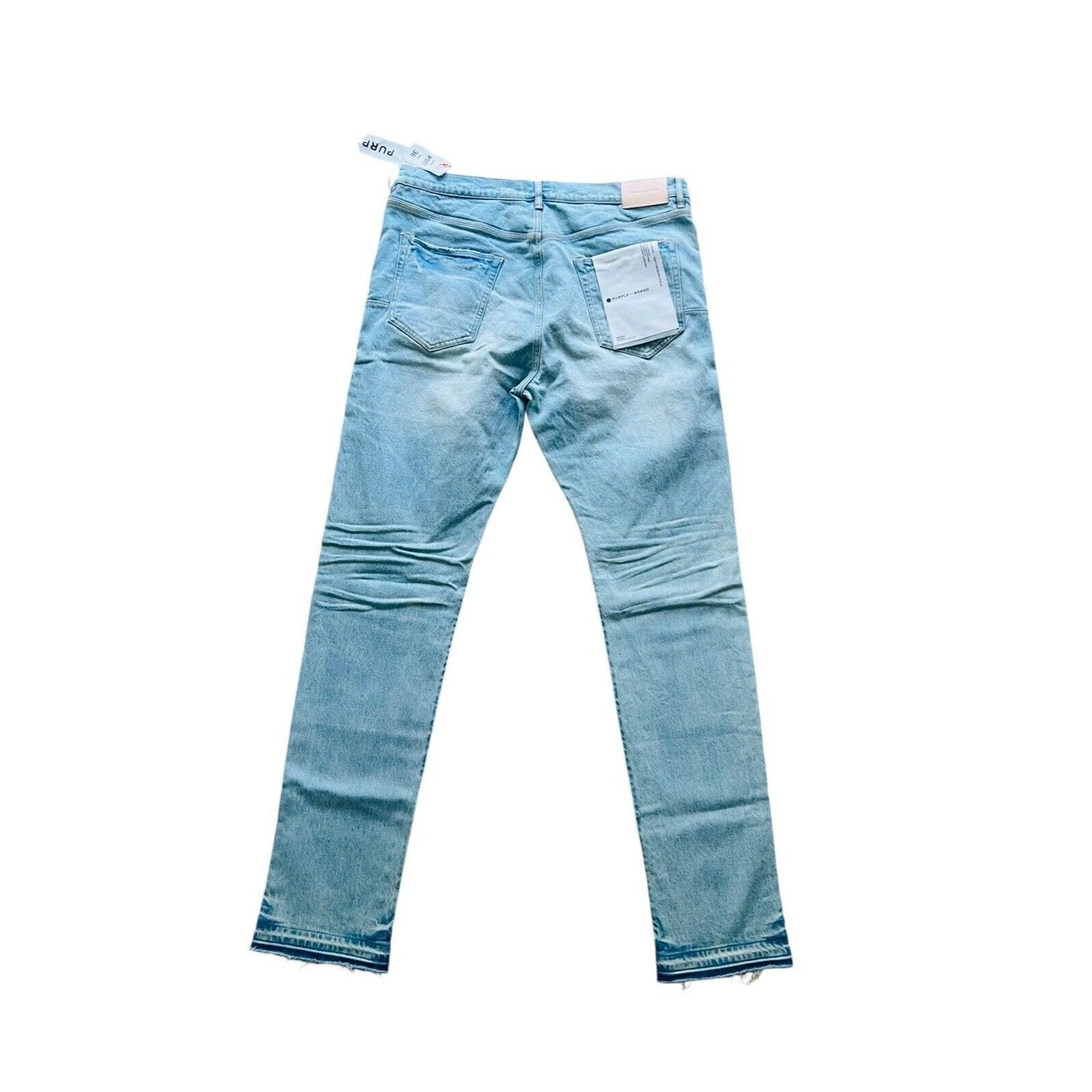 Purple × Purple Brand Purple Brand Jeans Mens Slim Fit P001 Blue Size 38/34 Size US 38 / EU 54 - 5 Thumbnail
